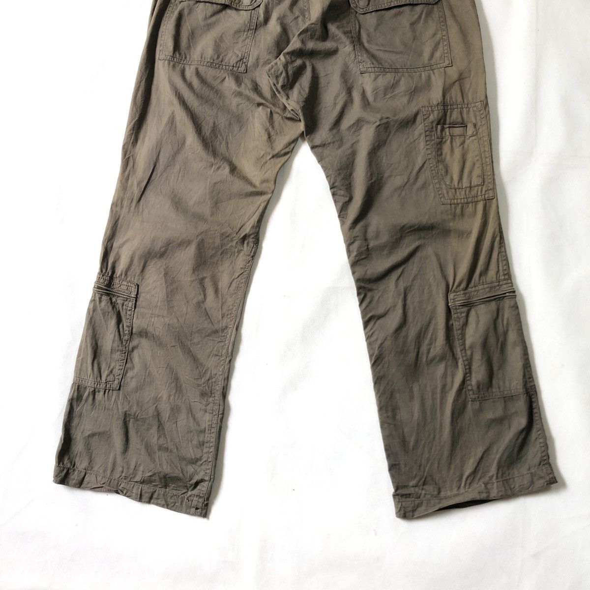 Alphanumeric × Japanese Brand Rare! Alpha Numeric Multipocket Tactical Cargo Faded Pant Size US 33 - 10 Thumbnail