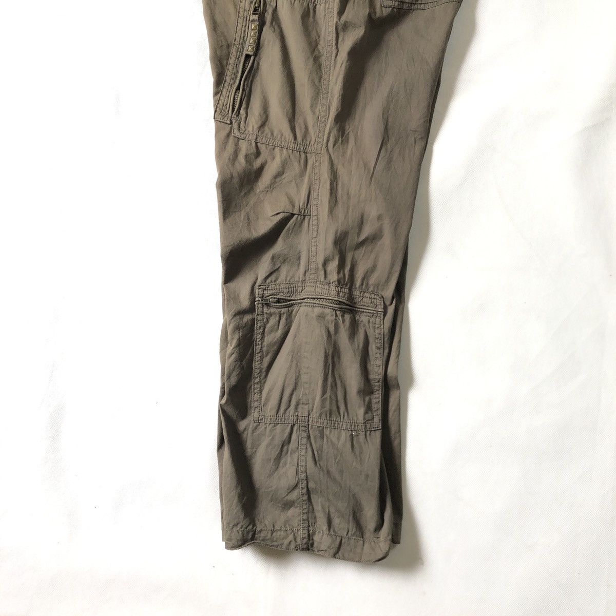 Alphanumeric × Japanese Brand Rare! Alpha Numeric Multipocket Tactical Cargo Faded Pant Size US 33 - 15 Thumbnail