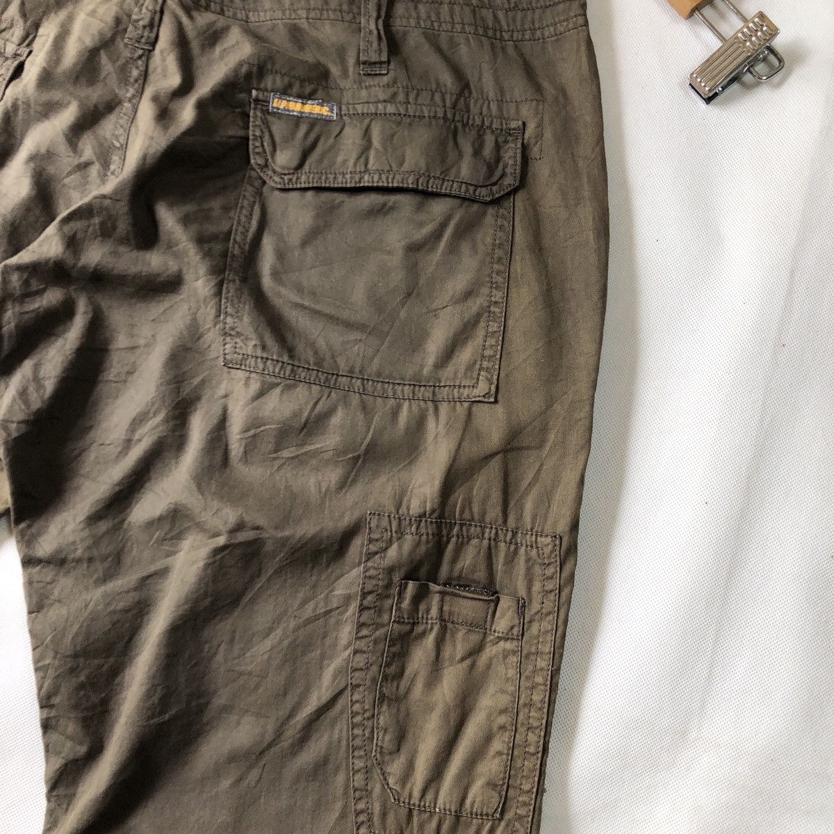 Alphanumeric × Japanese Brand Rare! Alpha Numeric Multipocket Tactical Cargo Faded Pant Size US 33 - 11 Thumbnail