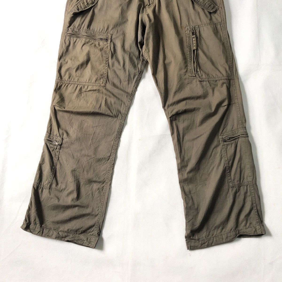 Alphanumeric × Japanese Brand Rare! Alpha Numeric Multipocket Tactical Cargo Faded Pant Size US 33 - 5 Thumbnail