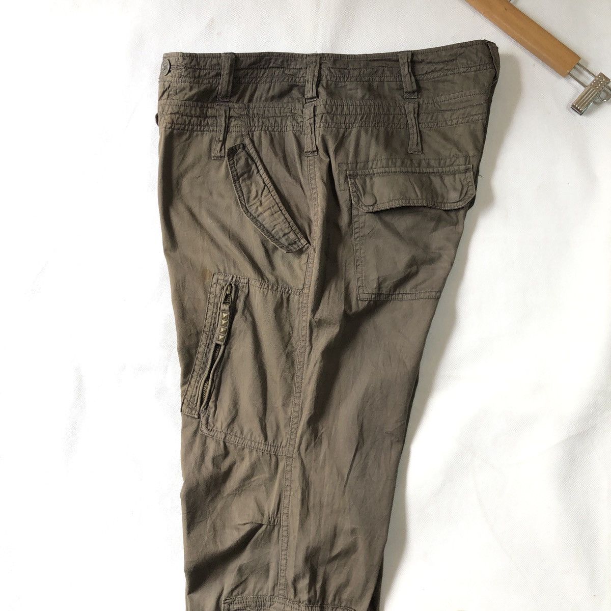 Alphanumeric × Japanese Brand Rare! Alpha Numeric Multipocket Tactical Cargo Faded Pant Size US 33 - 14 Thumbnail