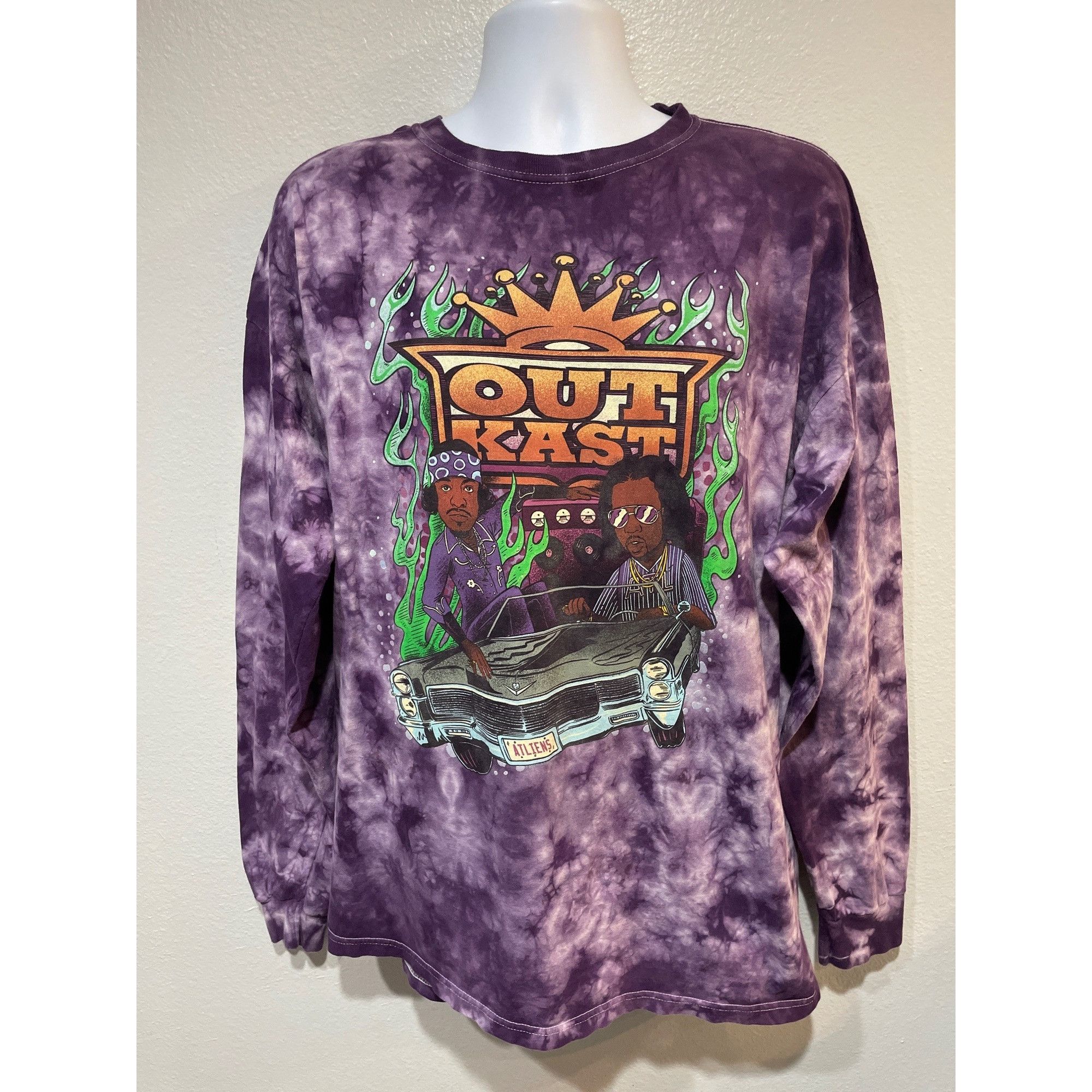 outkast tie dye shirt