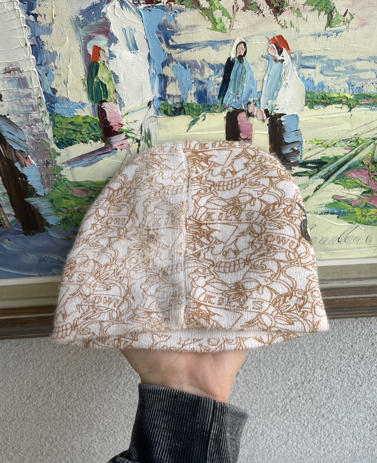 Christian Audigier Ed Hardy Christian Audigier Vintage Y2k Drip Hype Beanie Hat Size ONE SIZE - 2 Thumbnail