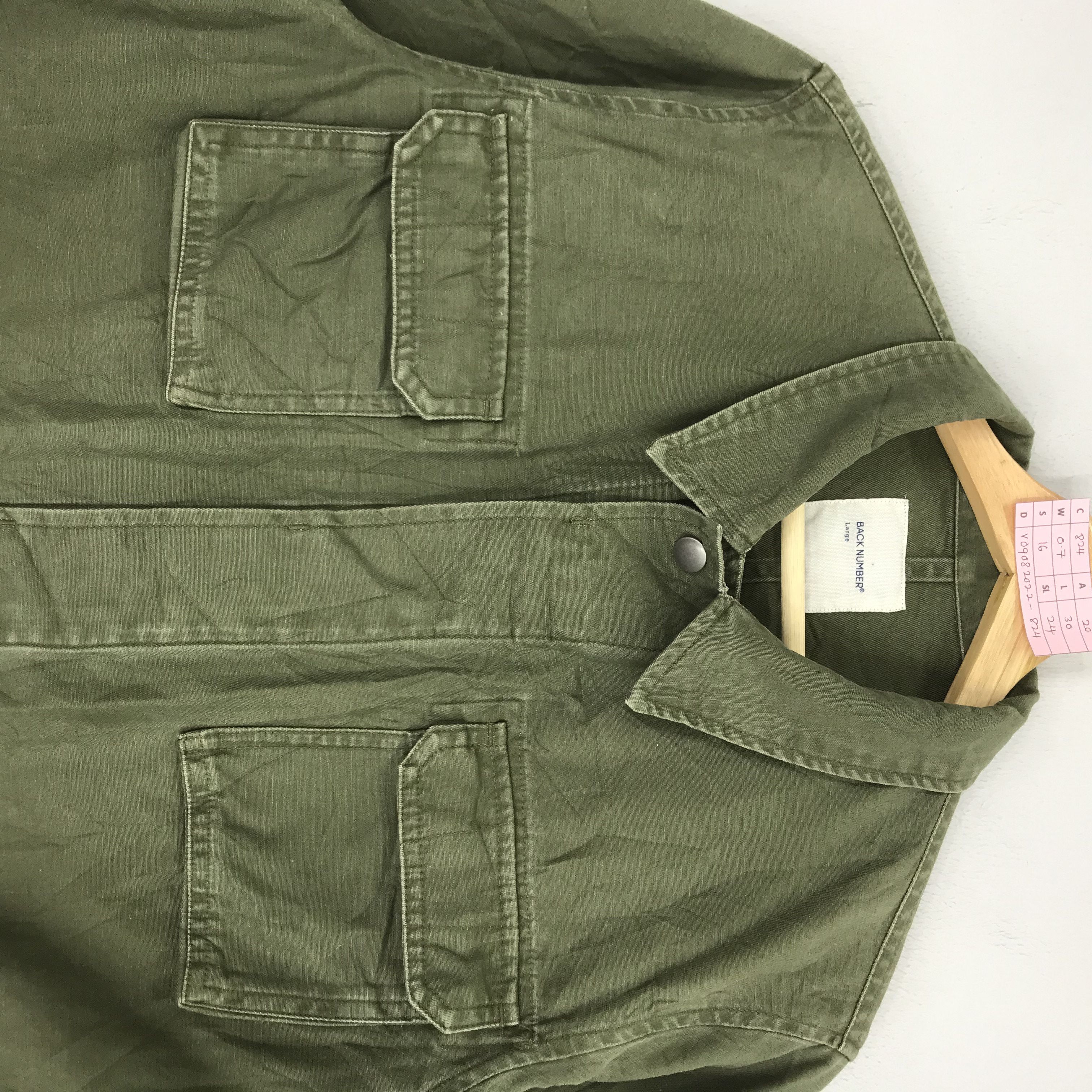 Vintage Vintage M 65 Field Jacket Workers Denim Olive Green Jacket Size US M / EU 48-50 / 2 - 4 Thumbnail