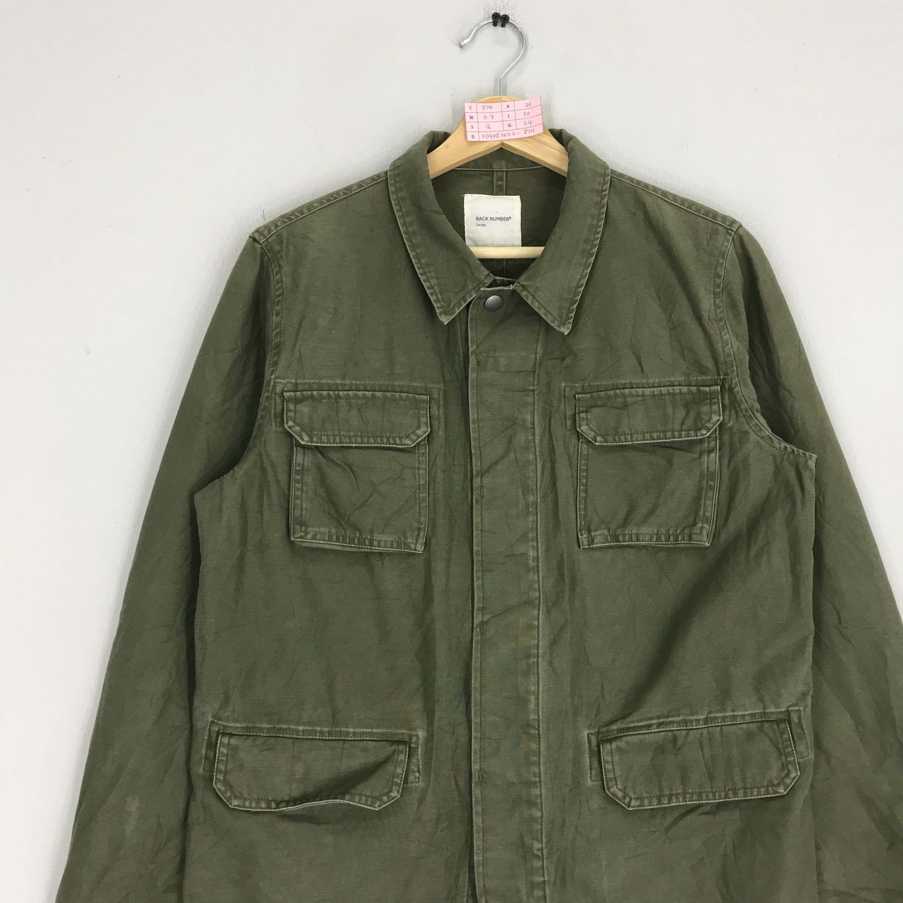Vintage Vintage M 65 Field Jacket Workers Denim Olive Green Jacket Size US M / EU 48-50 / 2 - 3 Thumbnail
