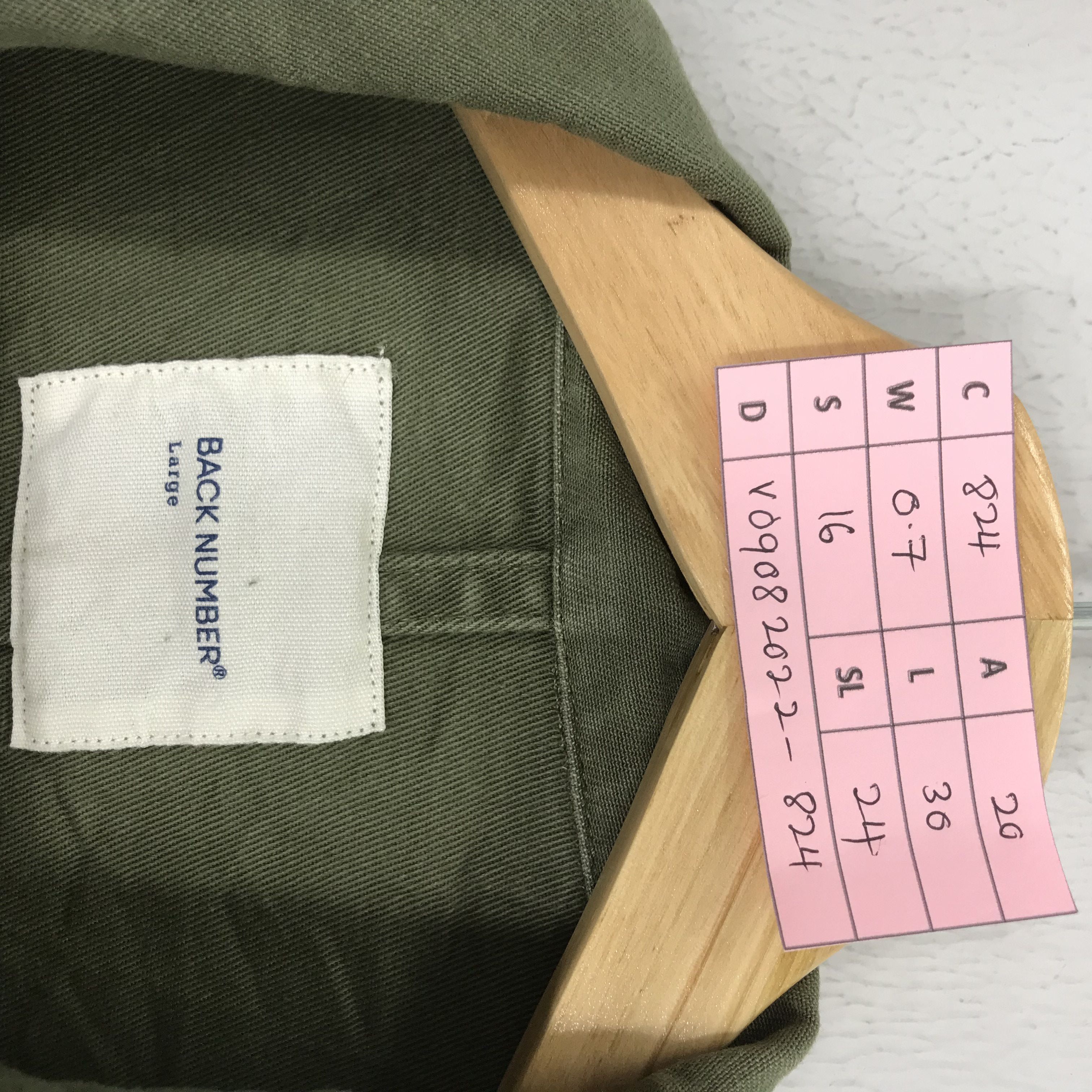 Vintage Vintage M 65 Field Jacket Workers Denim Olive Green Jacket Size US M / EU 48-50 / 2 - 9 Thumbnail