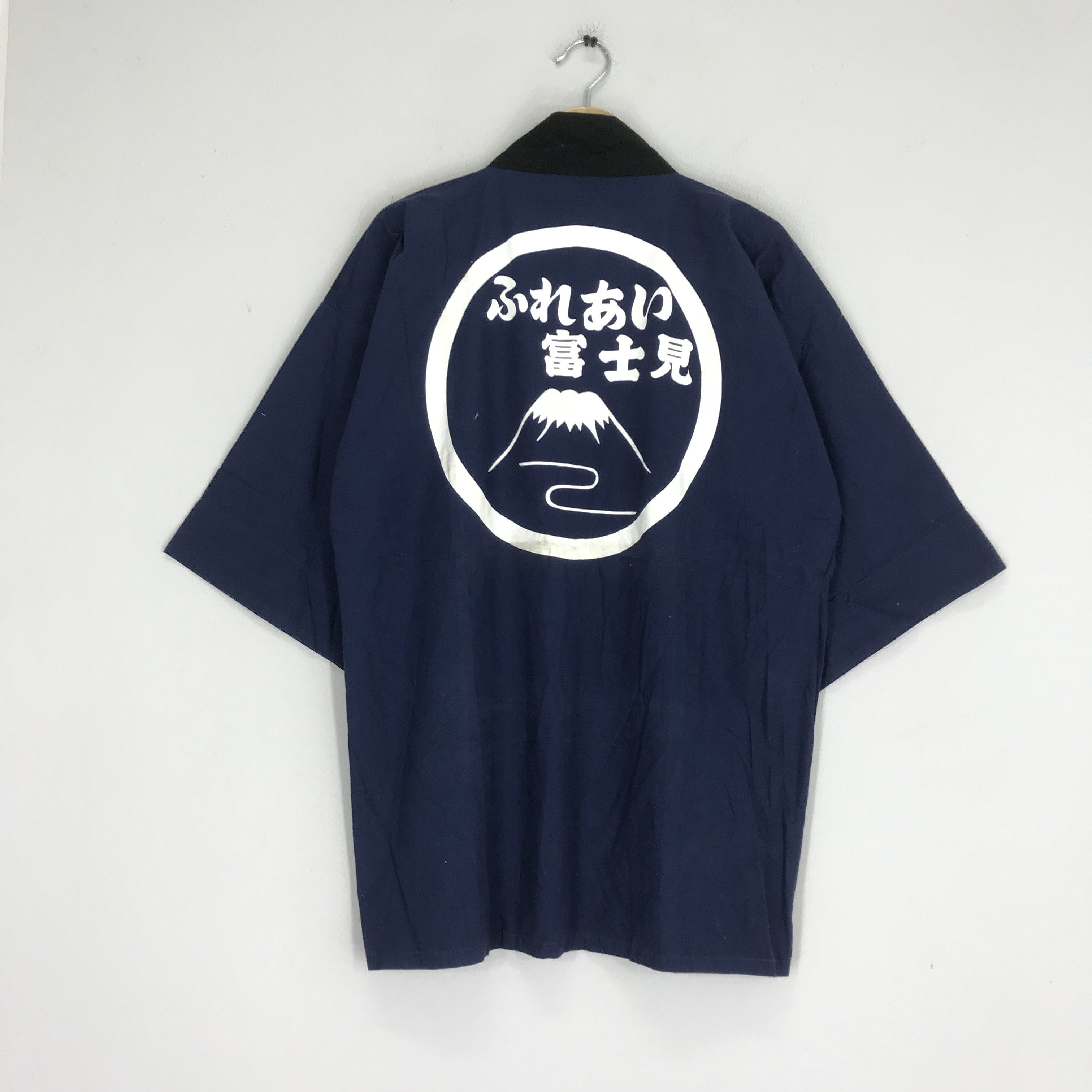 Vintage Vintage Haori Short Kimono Japan Street Fashion Art Kimono Size US L / EU 52-54 / 3 - 1 Thumbnail