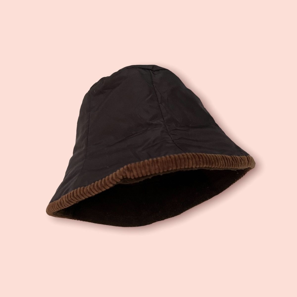 Japanese Brand × Vintage VINTAGE REVERSIBLE NYLON/FLEECE BUCKET HAT Size ONE SIZE - 1 Thumbnail