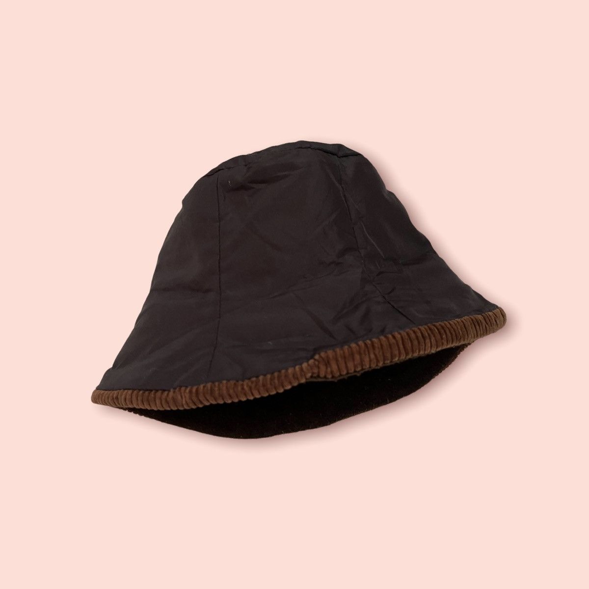 Japanese Brand × Vintage VINTAGE REVERSIBLE NYLON/FLEECE BUCKET HAT Size ONE SIZE - 3 Thumbnail