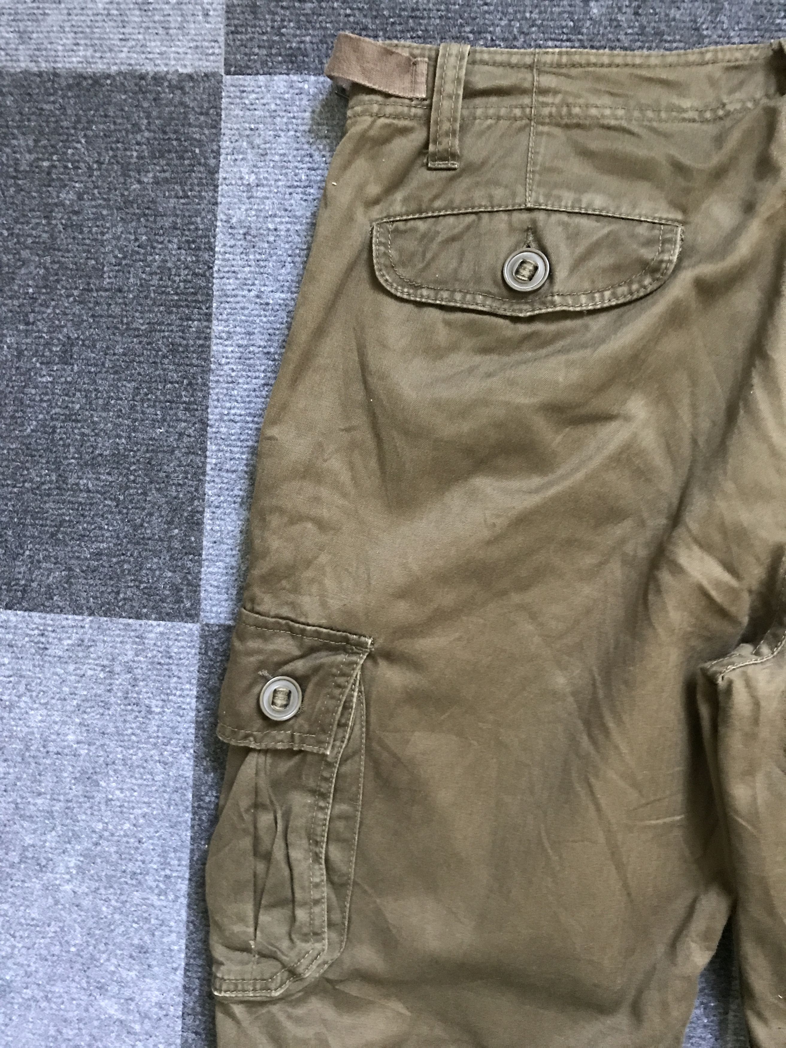 Japanese Brand CP202 BACK NUMBER Japam Military Cargo Pant Size US 33 - 12 Thumbnail