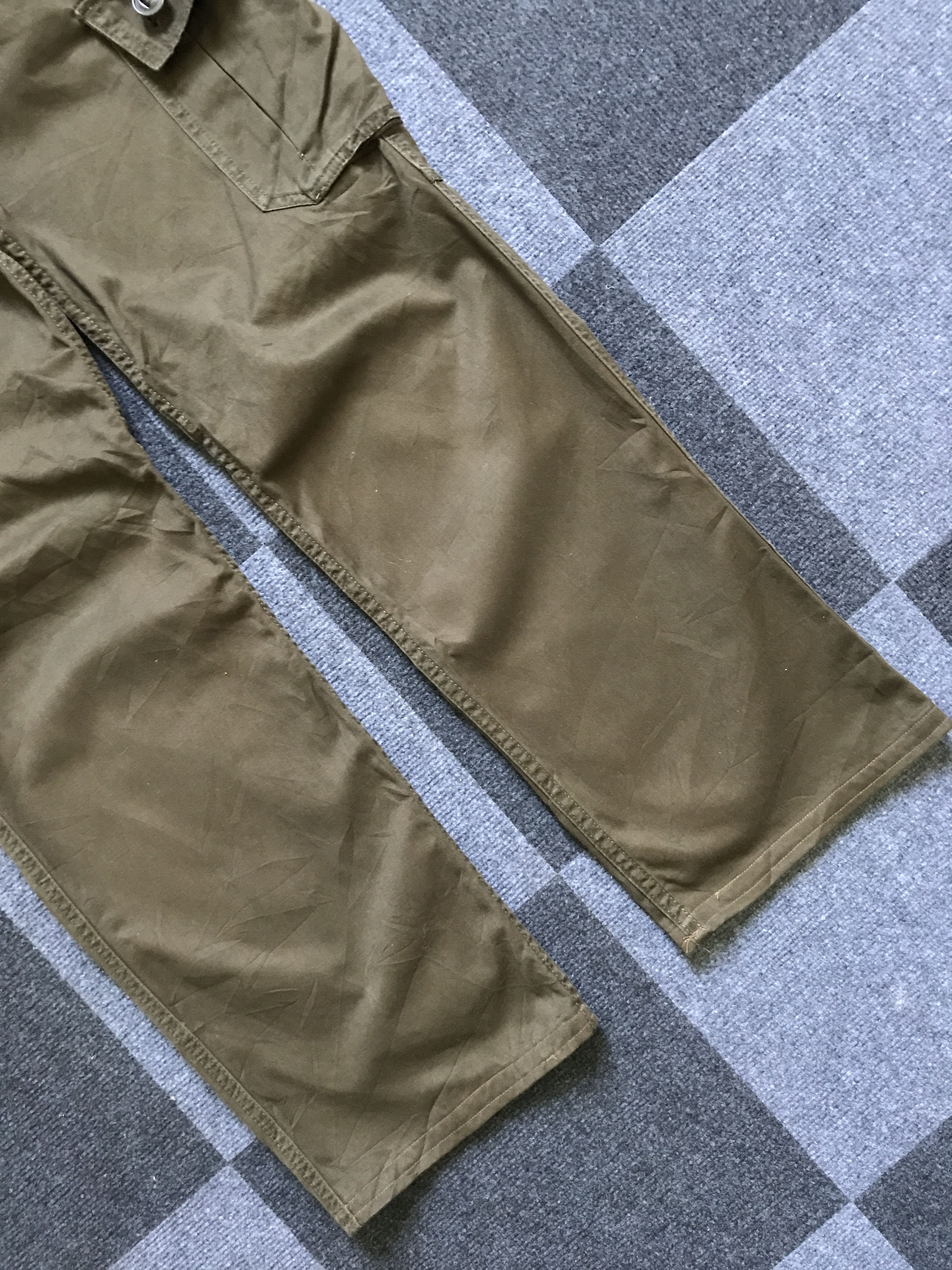 Japanese Brand CP202 BACK NUMBER Japam Military Cargo Pant Size US 33 - 3 Thumbnail