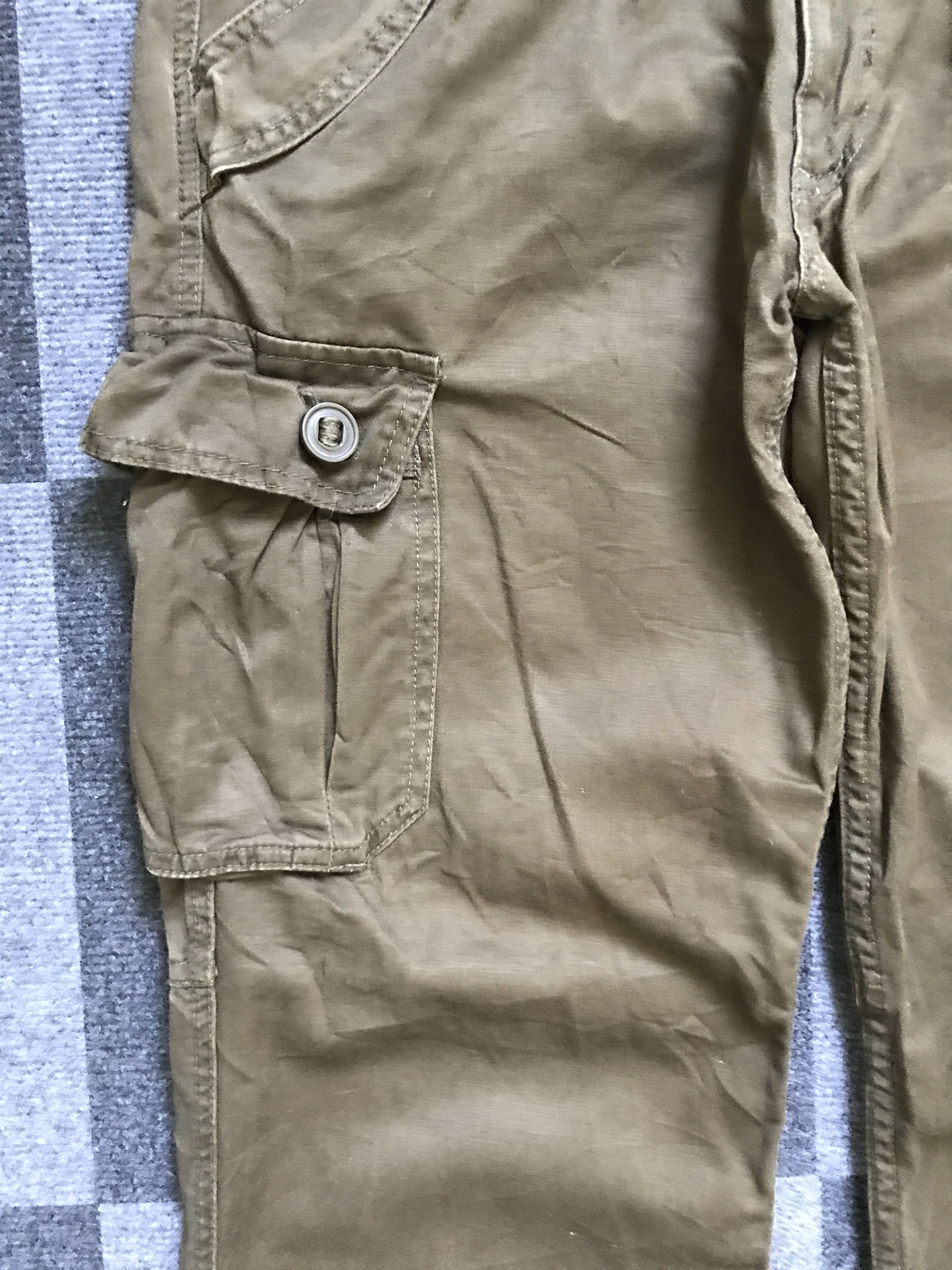 Japanese Brand CP202 BACK NUMBER Japam Military Cargo Pant Size US 33 - 4 Thumbnail