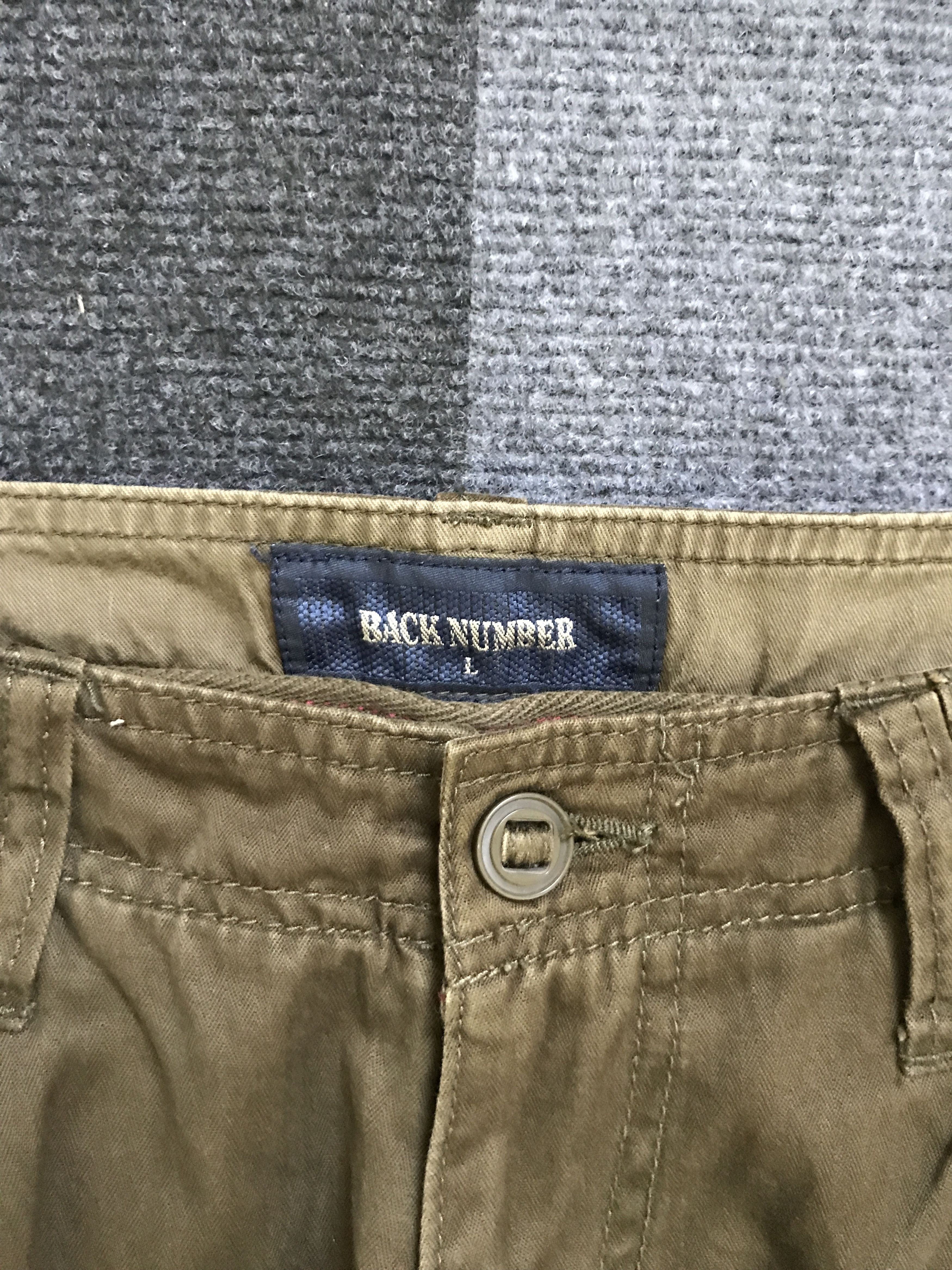 Japanese Brand CP202 BACK NUMBER Japam Military Cargo Pant Size US 33 - 6 Thumbnail