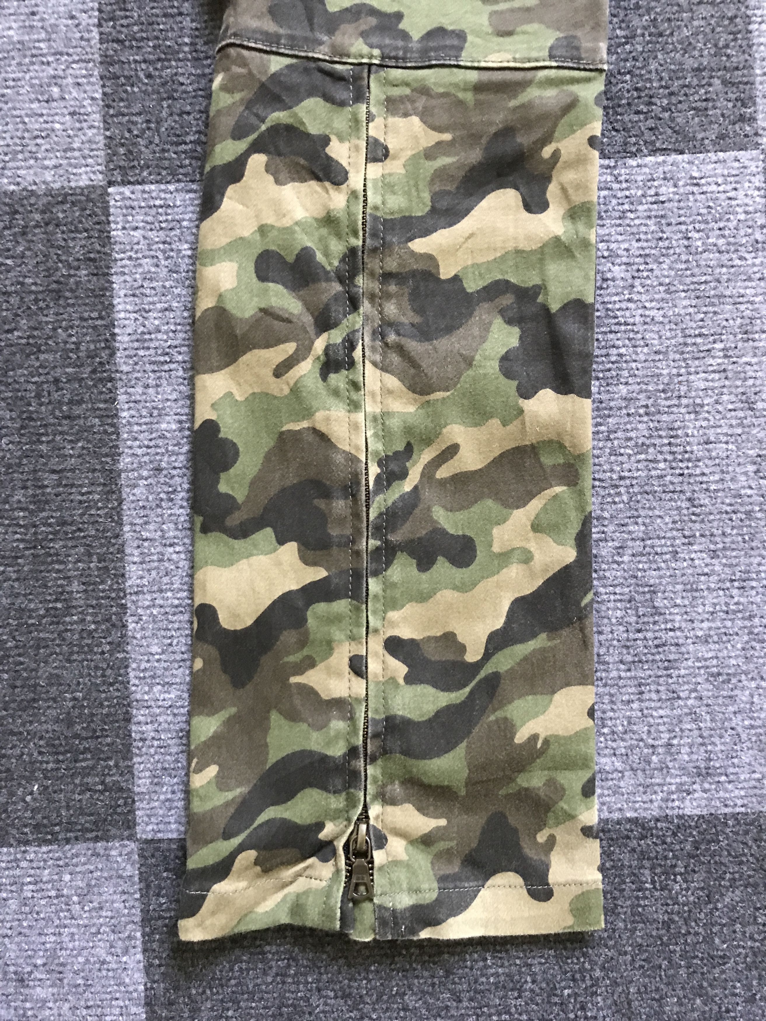 Japanese Brand CP203 NO ID Japan Punk Seditionaries Parasites Cargo Pant Size US 31 - 14 Thumbnail