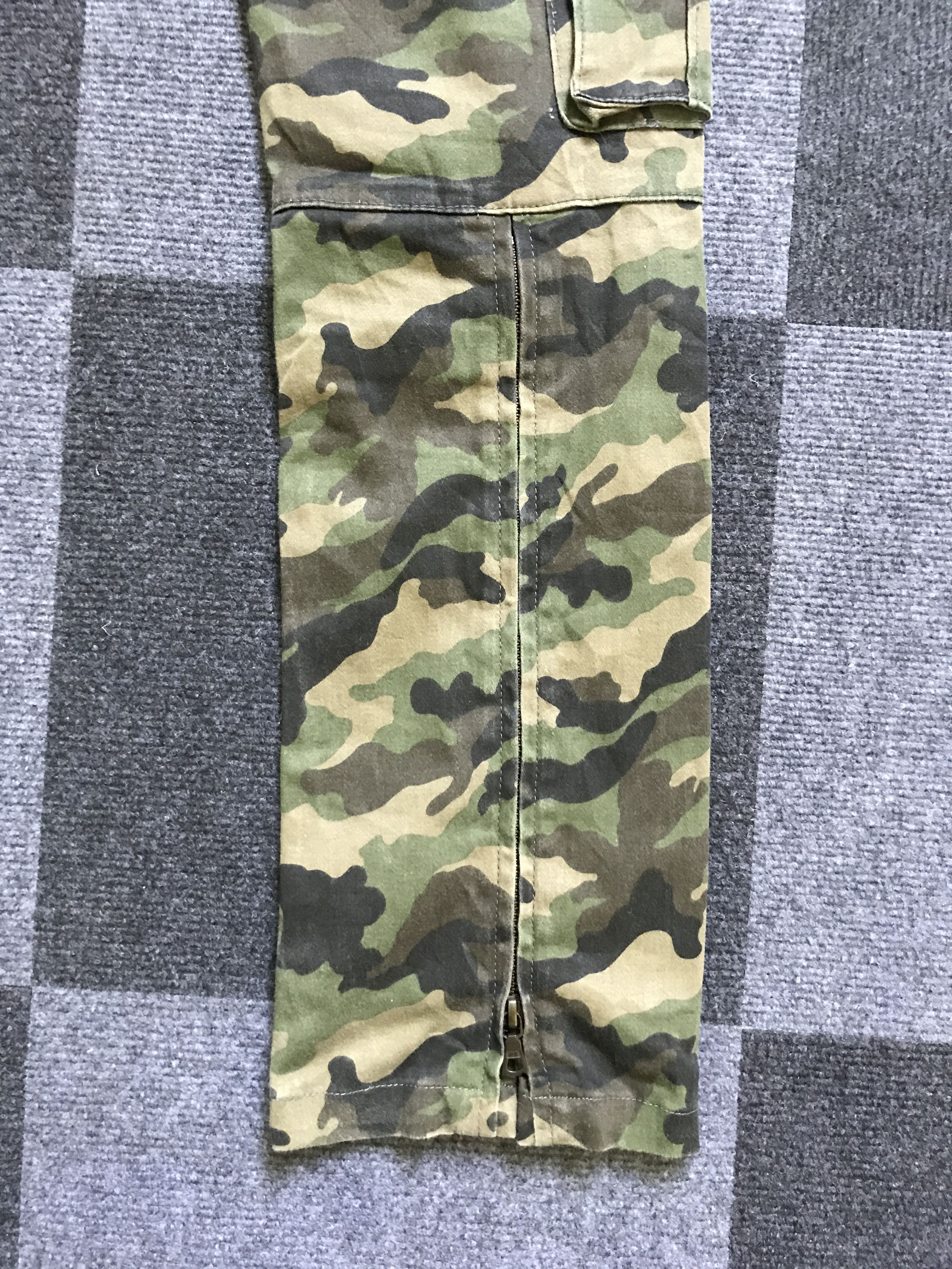 Japanese Brand CP203 NO ID Japan Punk Seditionaries Parasites Cargo Pant Size US 31 - 15 Thumbnail