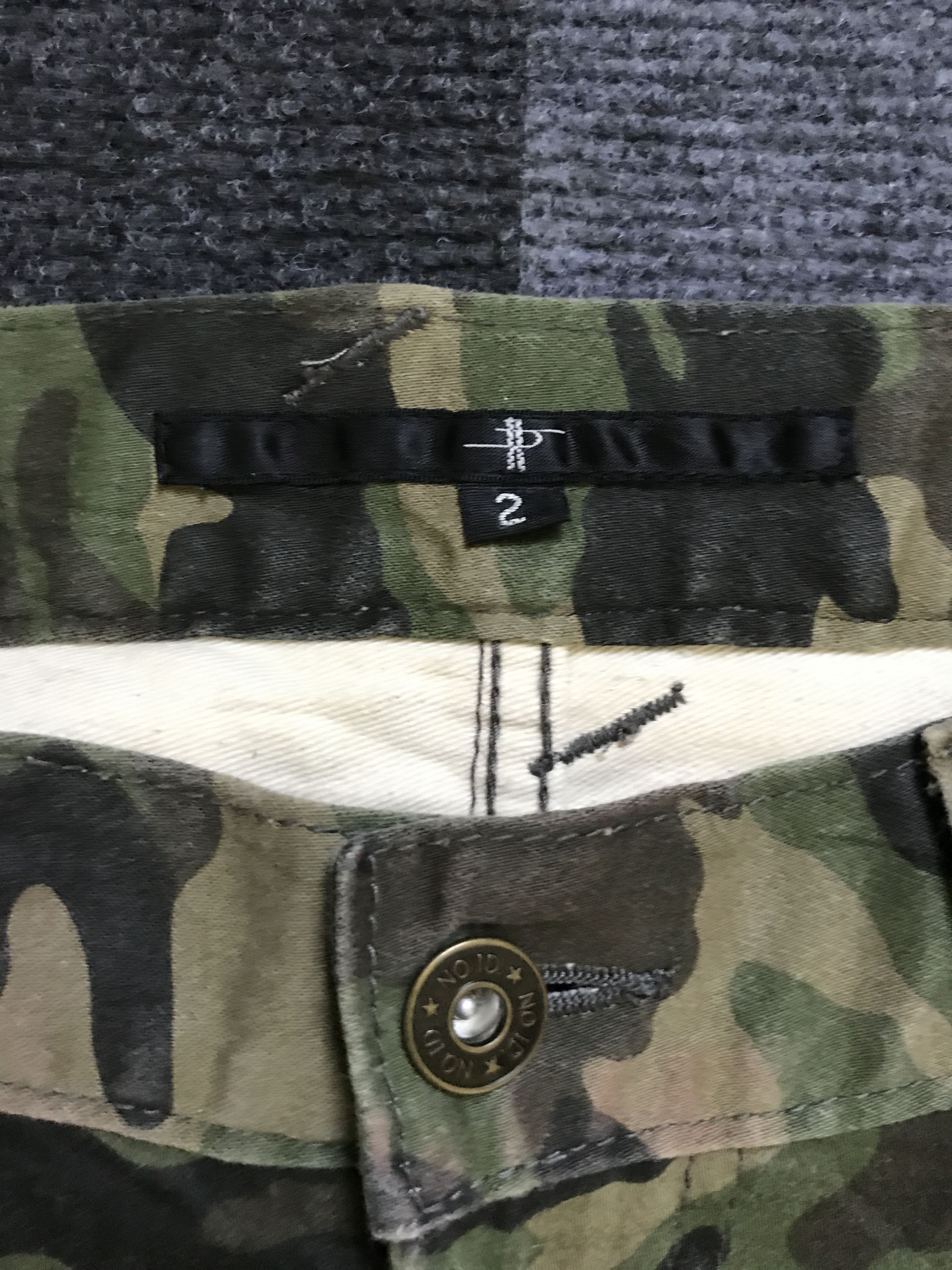 Japanese Brand CP203 NO ID Japan Punk Seditionaries Parasites Cargo Pant Size US 31 - 9 Thumbnail