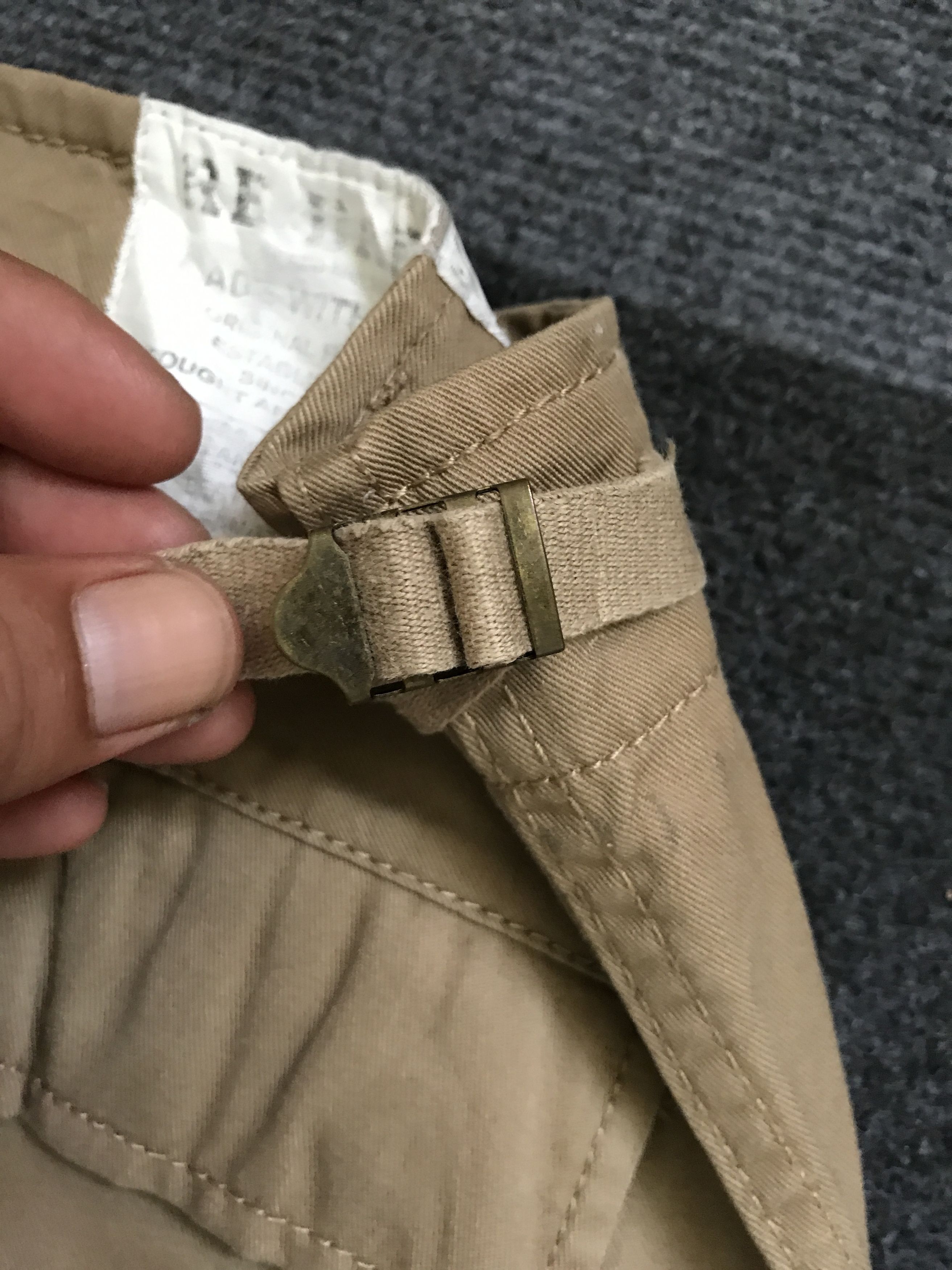 Japanese Brand CP206 RED ARK Japan Speel Out Print Cargo Pant Size US 29 - 15 Thumbnail