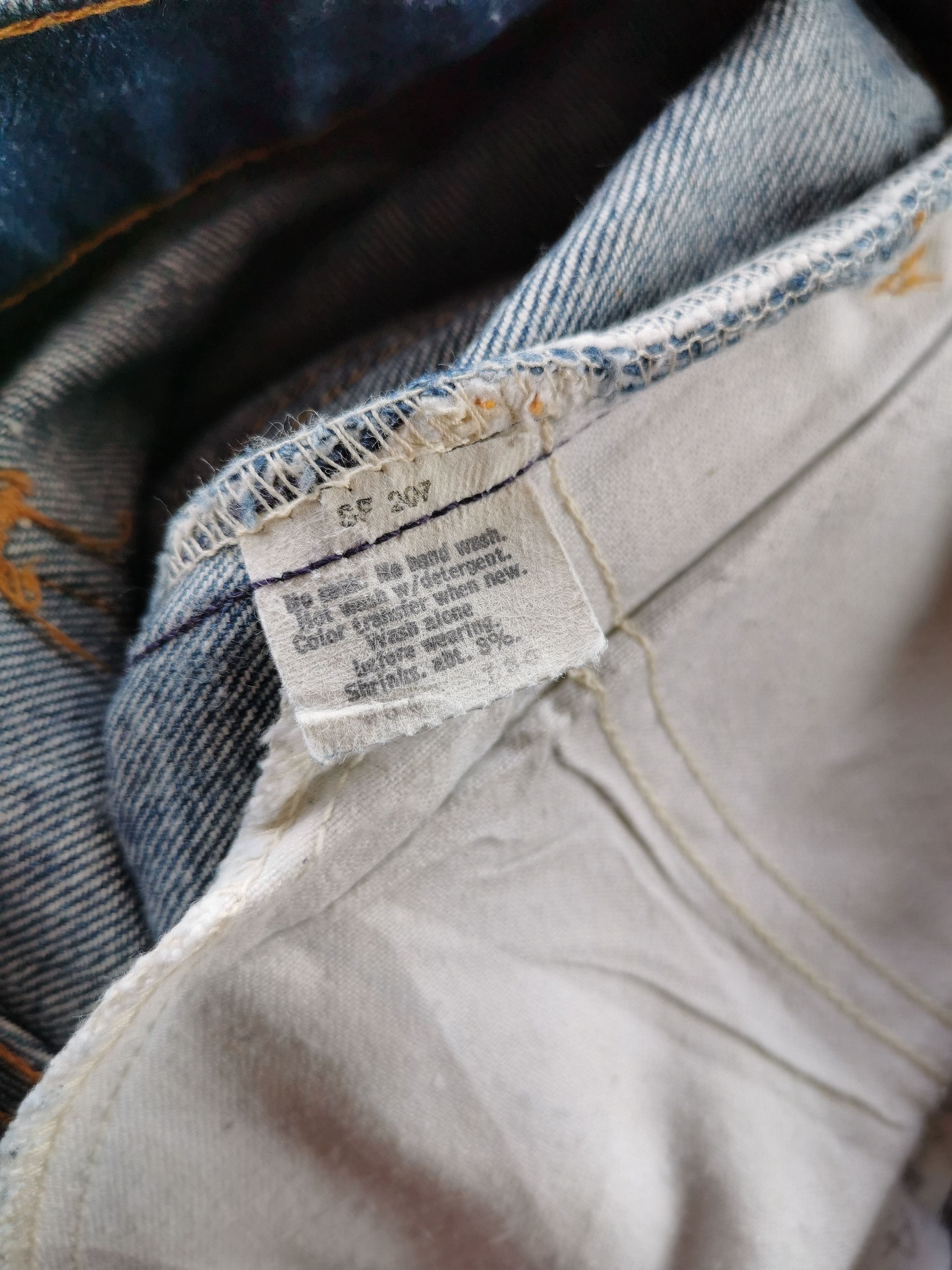 Kapital × Levi's × Vintage 80s Vintage Levis Lot 217 Bootcut Jeans Flared Size US 32 / EU 48 - 7 Thumbnail