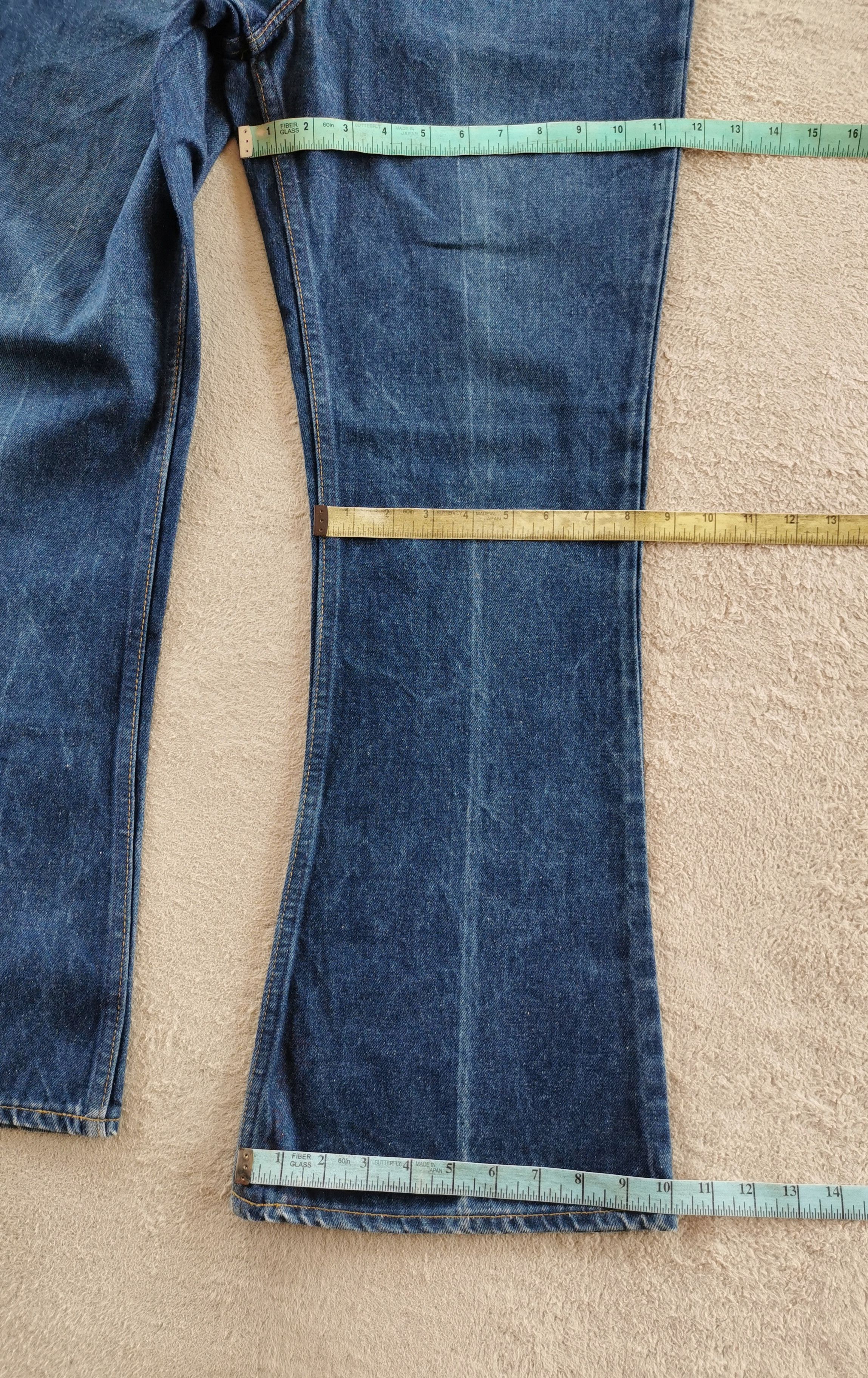 Kapital × Levi's × Vintage 80s Vintage Levis Lot 217 Bootcut Jeans Flared Size US 32 / EU 48 - 11 Thumbnail