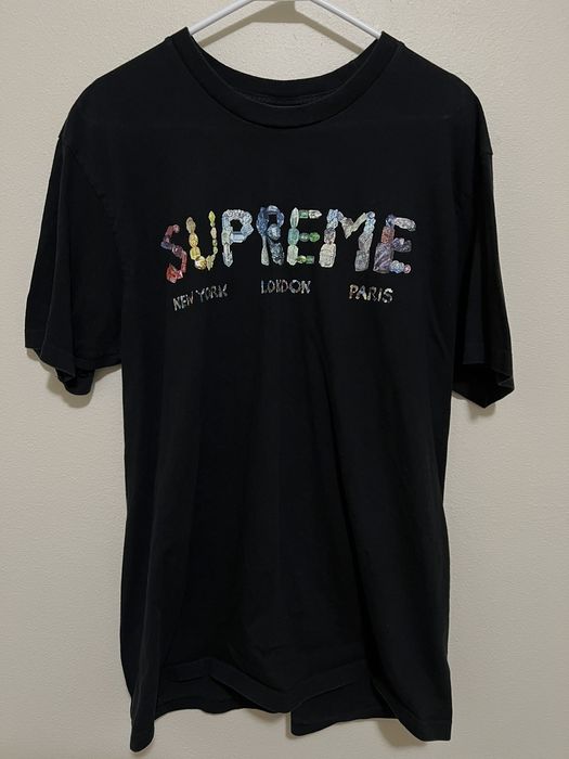 Supreme Supreme Rocks Tee Size L Black | Grailed