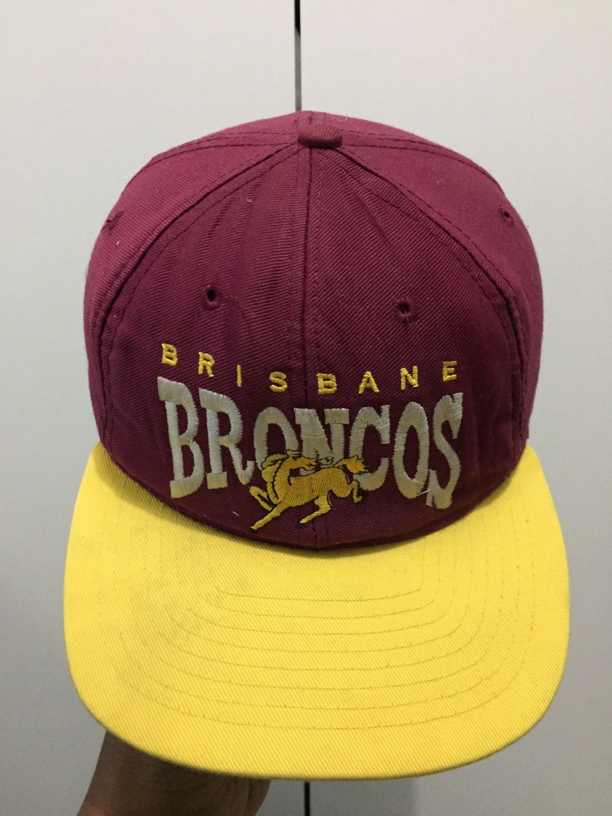 If Six Was Nine Vintage Brisbane Brancos Australian RL Hat Size ONE SIZE - 6 Thumbnail