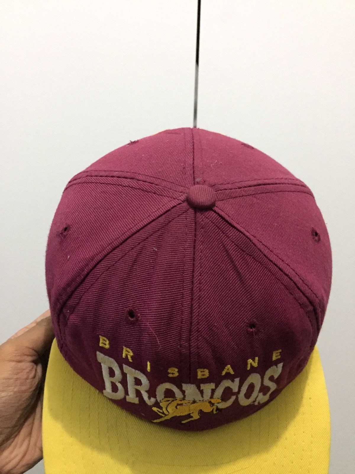 If Six Was Nine Vintage Brisbane Brancos Australian RL Hat Size ONE SIZE - 7 Thumbnail