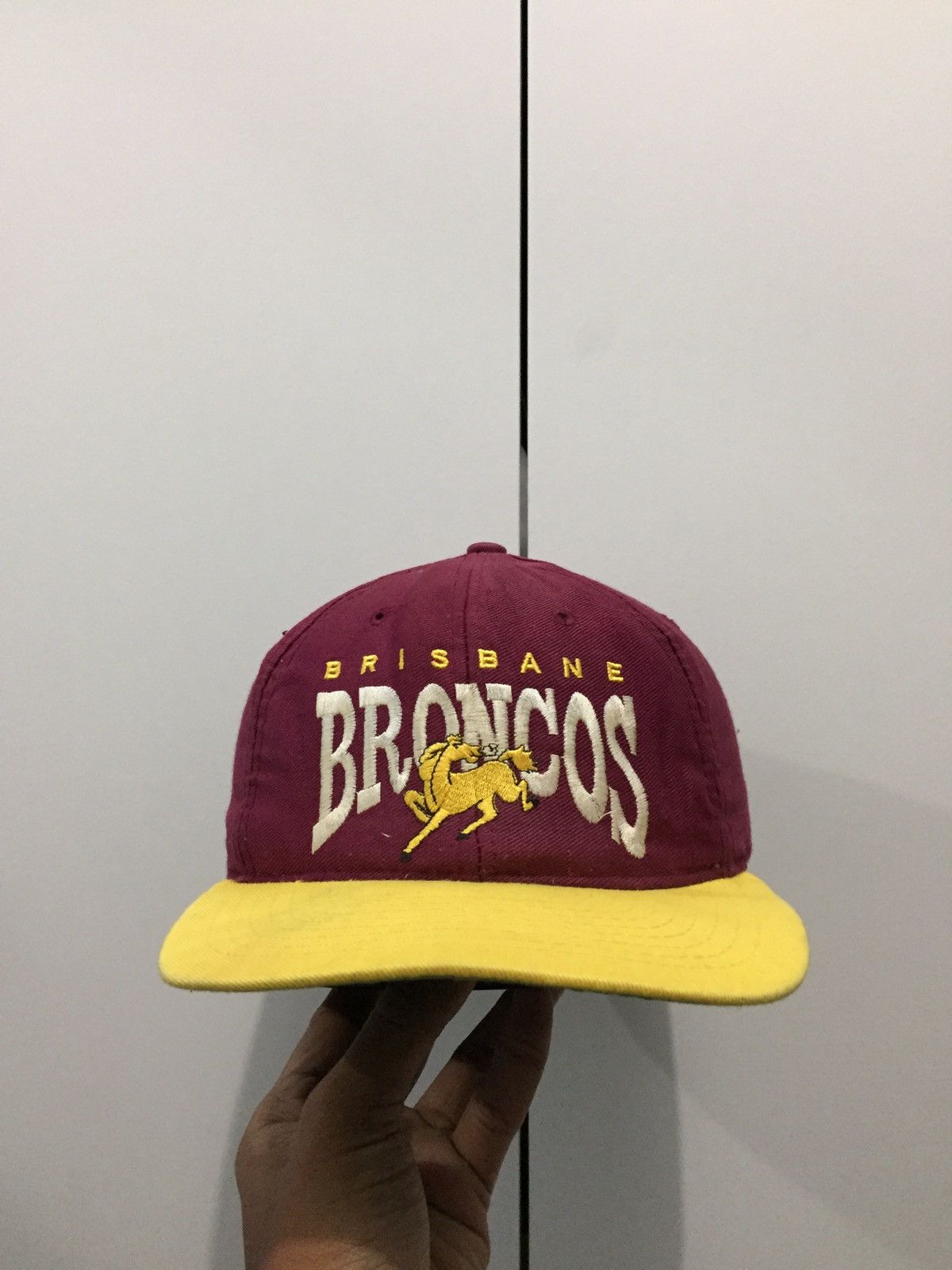 If Six Was Nine Vintage Brisbane Brancos Australian RL Hat Size ONE SIZE - 2 Thumbnail
