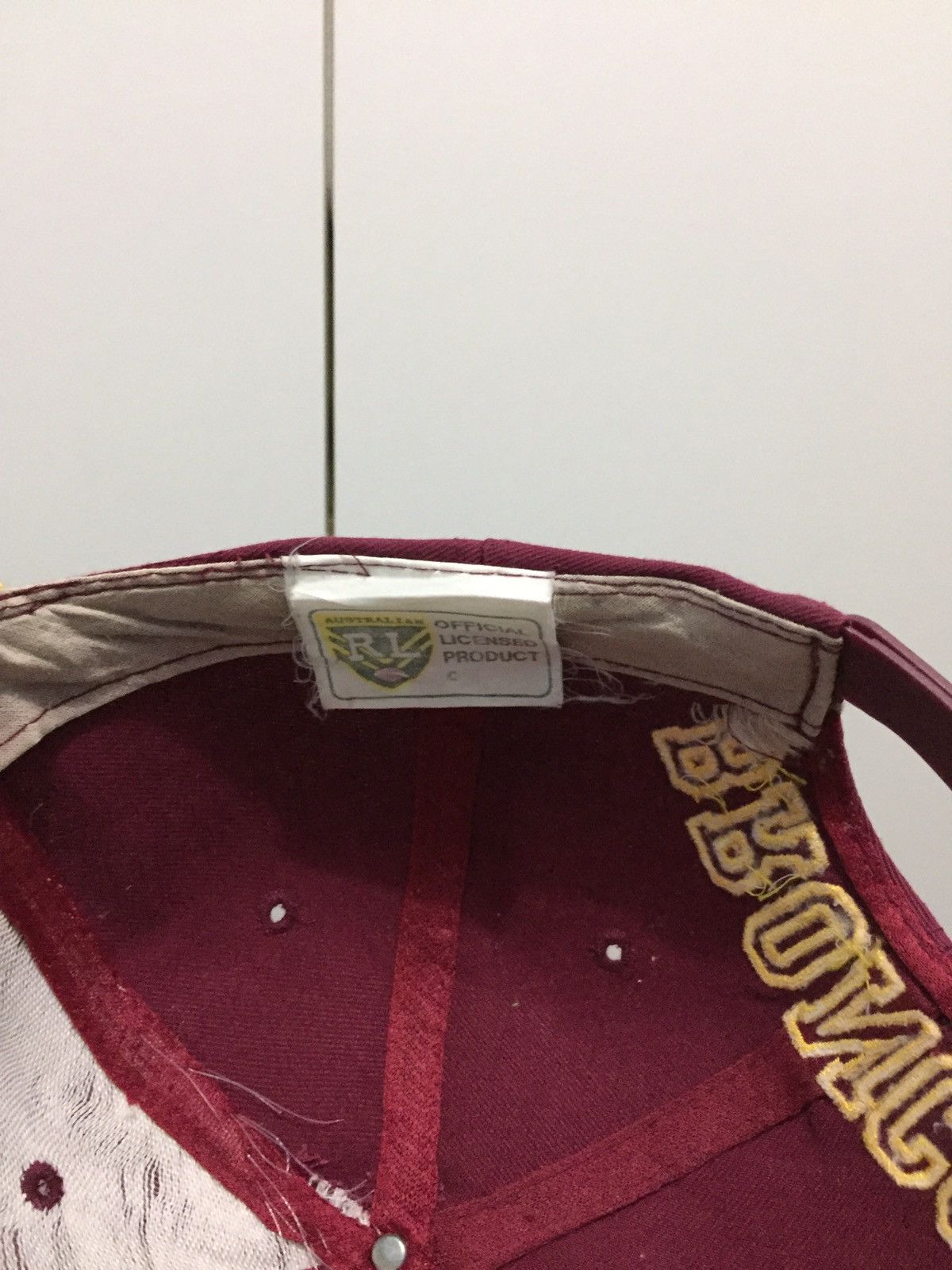 If Six Was Nine Vintage Brisbane Brancos Australian RL Hat Size ONE SIZE - 18 Thumbnail