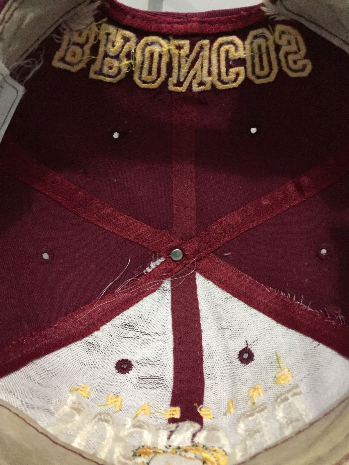 If Six Was Nine Vintage Brisbane Brancos Australian RL Hat Size ONE SIZE - 15 Thumbnail