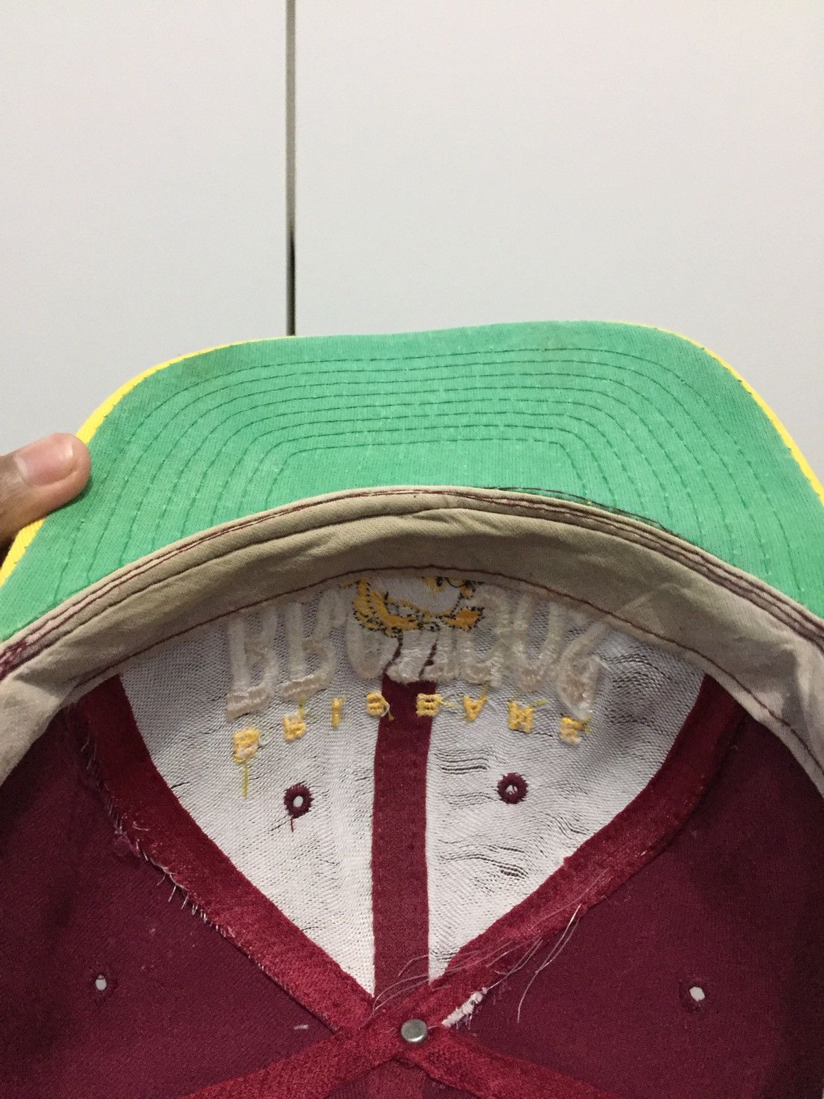 If Six Was Nine Vintage Brisbane Brancos Australian RL Hat Size ONE SIZE - 11 Thumbnail