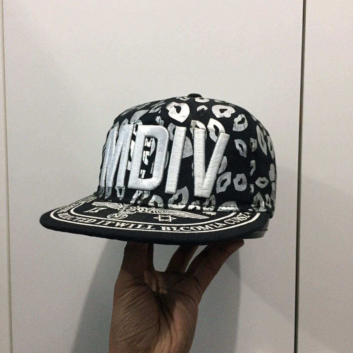 Japanese Brand MDIV Archive Streetwear Cap Hat Size ONE SIZE - 2 Thumbnail
