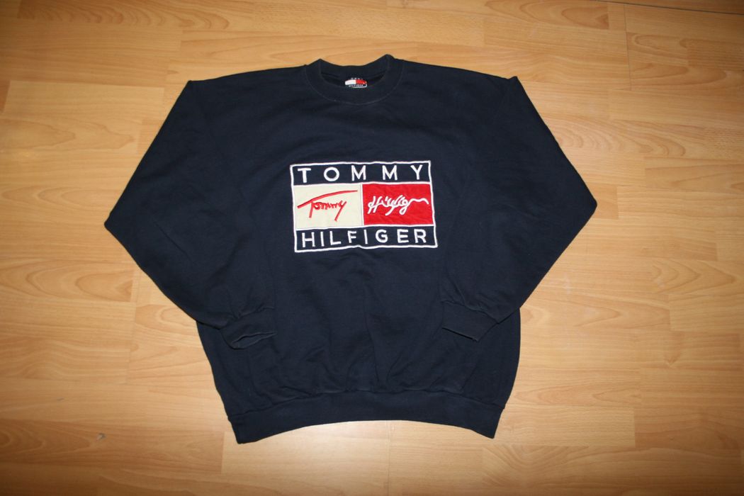 Tommy retro online sweatshirt