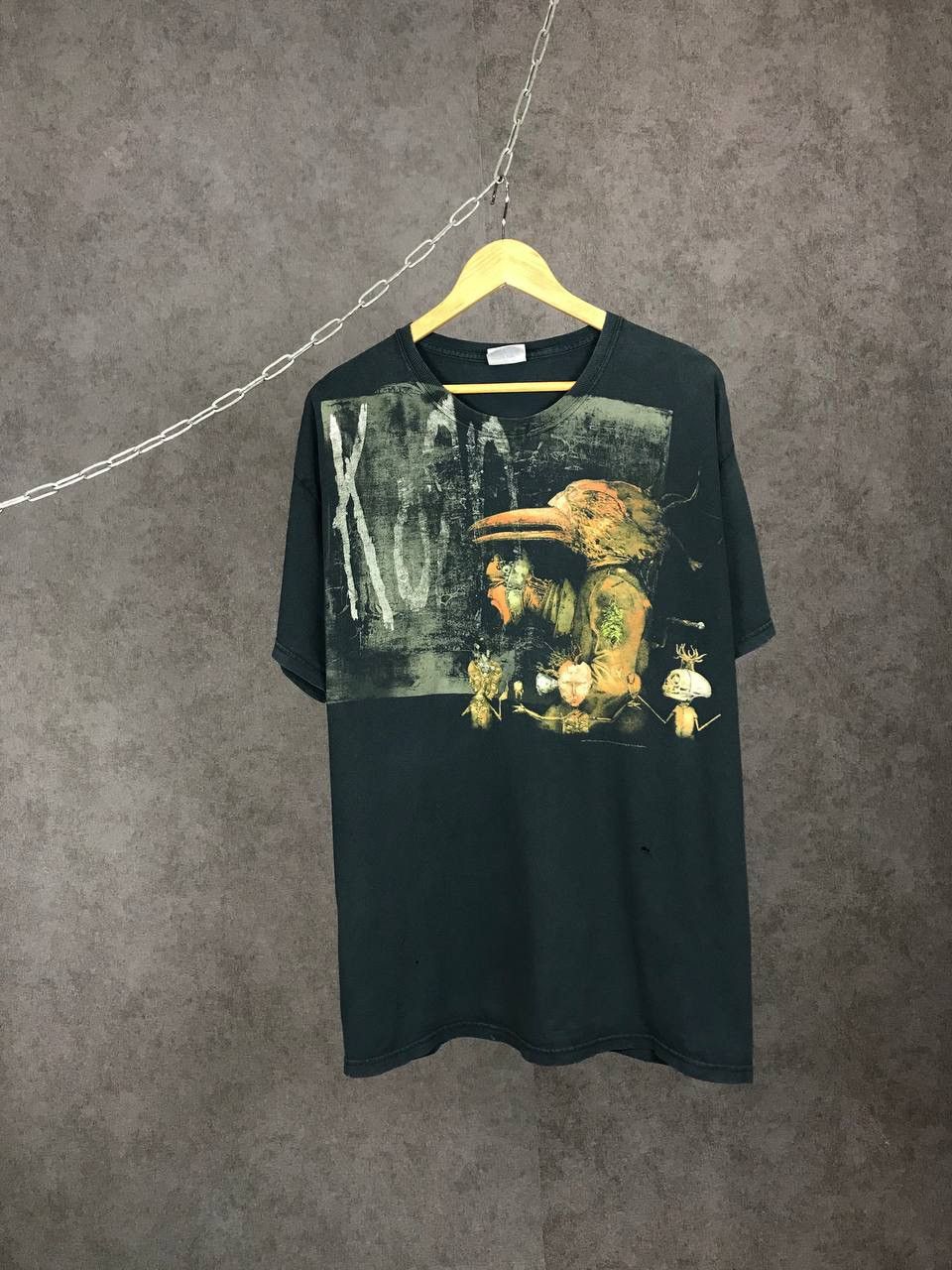 Band Tees × Vintage Korn 2007 vintage rock cult band tee Size US L / EU 52-54 / 3 - 1 Thumbnail