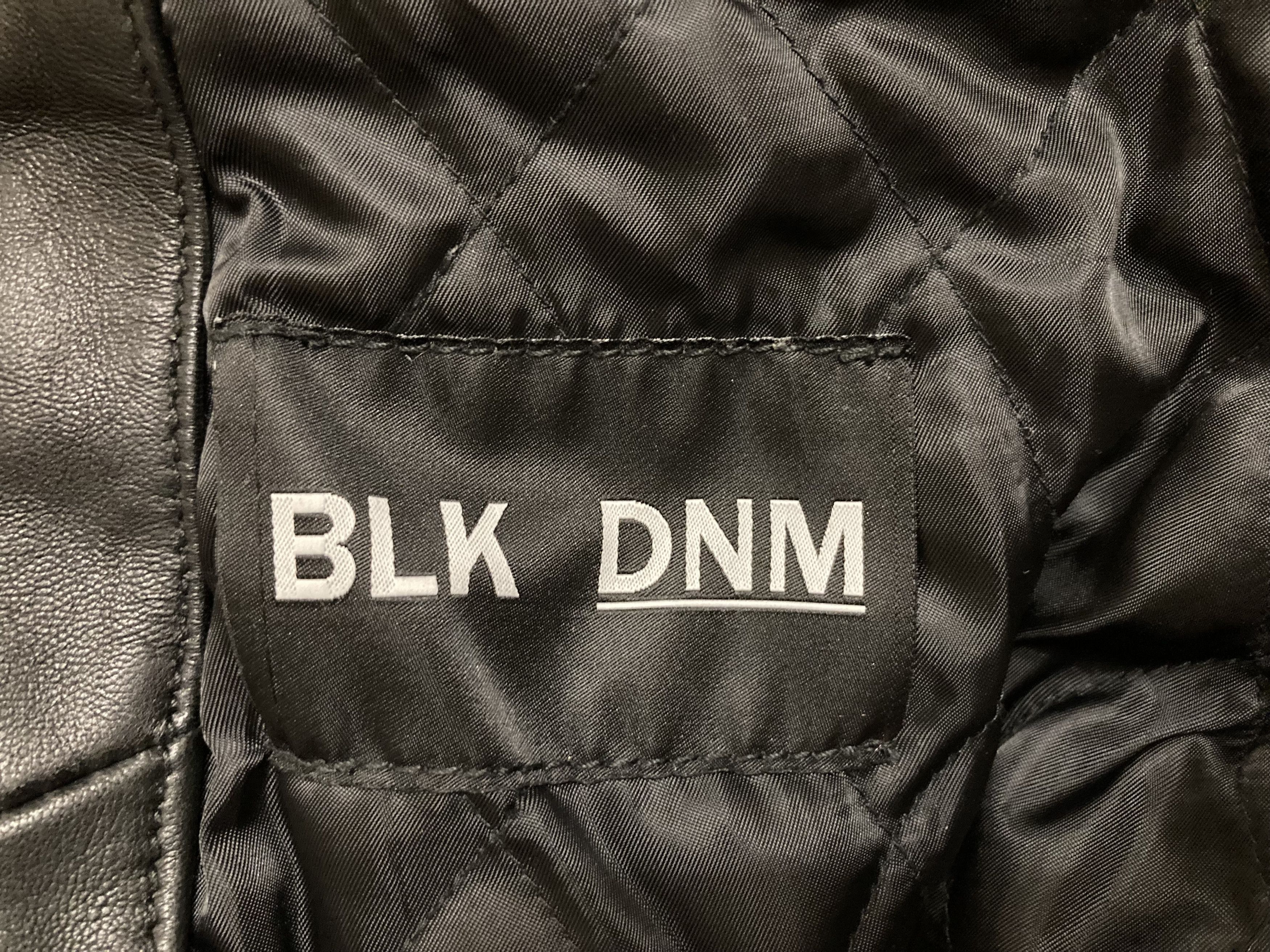 Blk Dnm BLK DNM Black Leather Jacket 8 Rock Star Size XS / US 0-2 / IT 36-38 - 5 Thumbnail