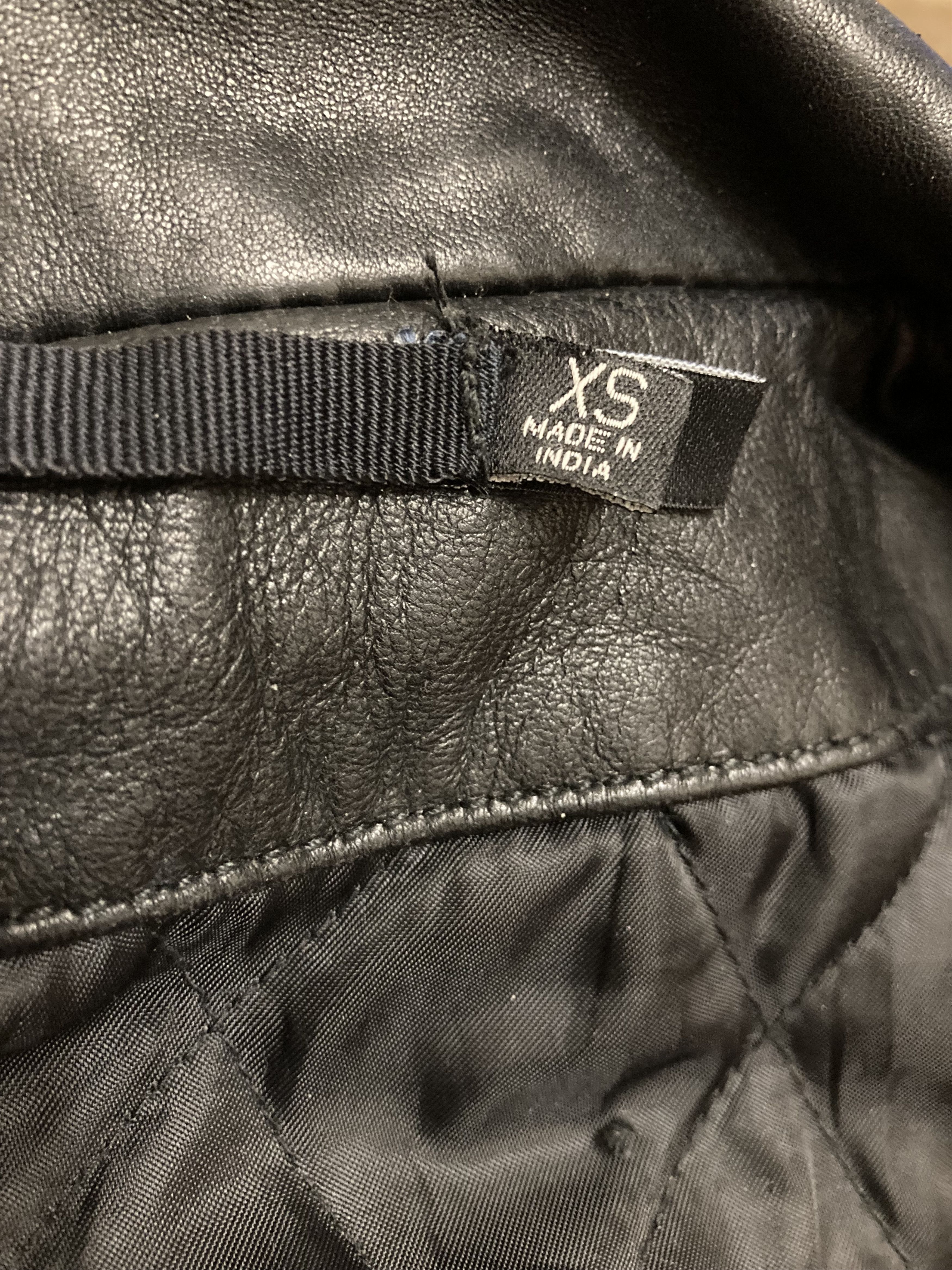 Blk Dnm BLK DNM Black Leather Jacket 8 Rock Star Size XS / US 0-2 / IT 36-38 - 4 Thumbnail