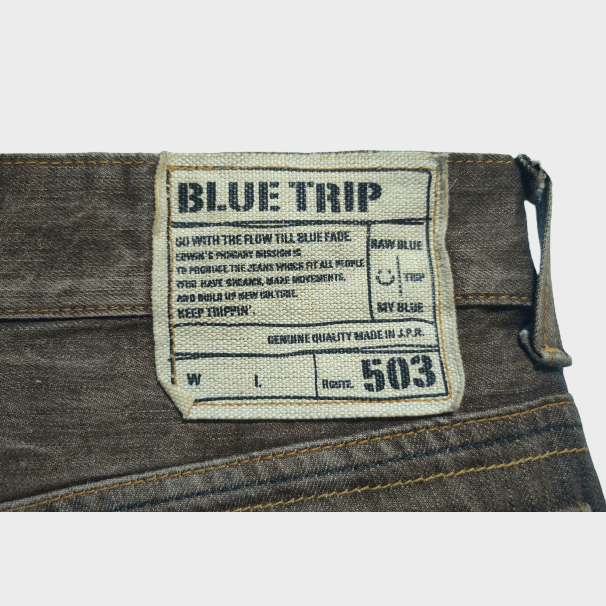 Edwin 503 Blue Trip Flare