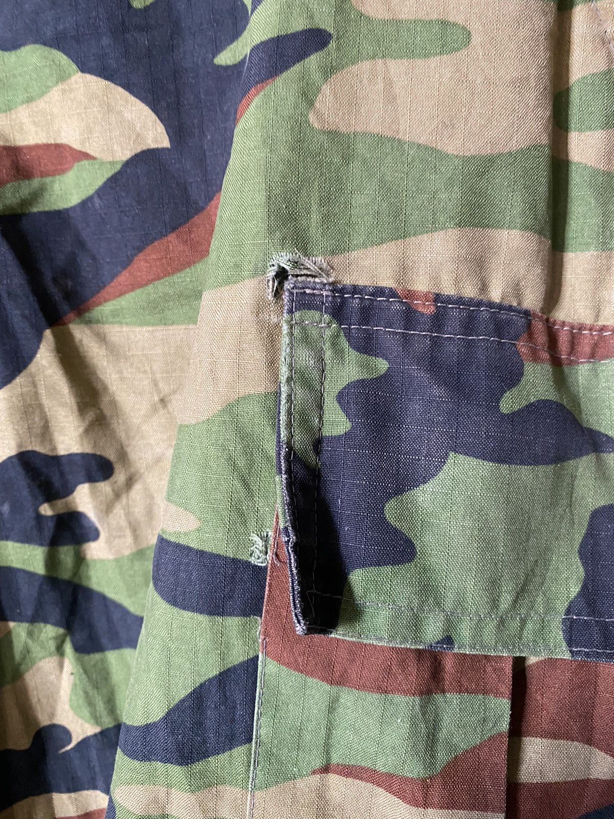 Military Vintage Camo Trouser Pant Kenya West Style Size US 34 / EU 50 - 4 Thumbnail