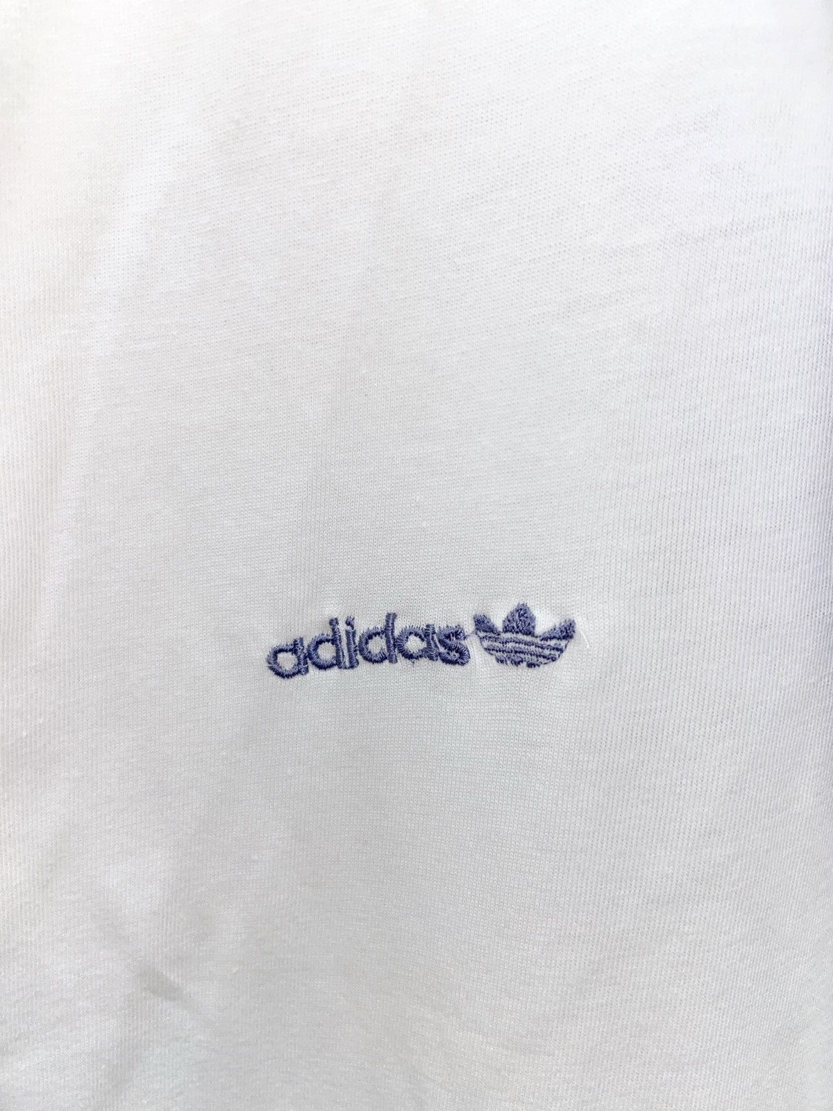 Adidas Early 00s vintage Adidas climalite white polo shirt Size US L / EU 52-54 / 3 - 4 Thumbnail