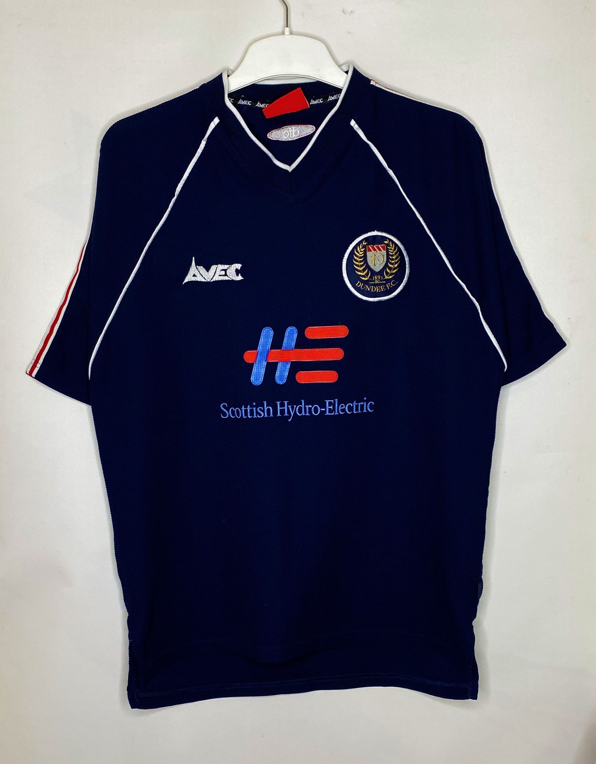 image of Fifa World Cup x Soccer Jersey Dundee 1998 1999 Home Football Shirt Soccer Jersey Avec in Bleu (Siz