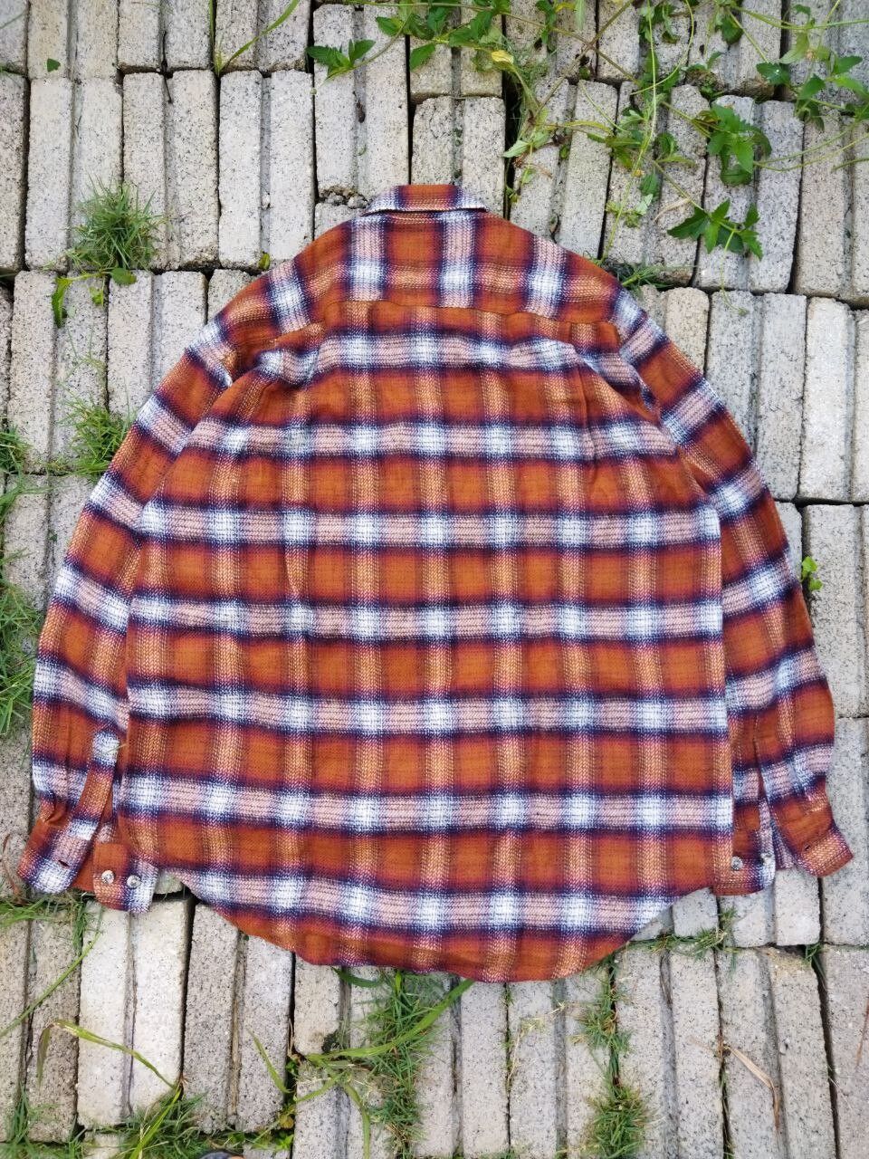 Japanese Brand Rare🔥Kansai Japan Flannel Shirt Size US L / EU 52-54 / 3 - 2 Preview