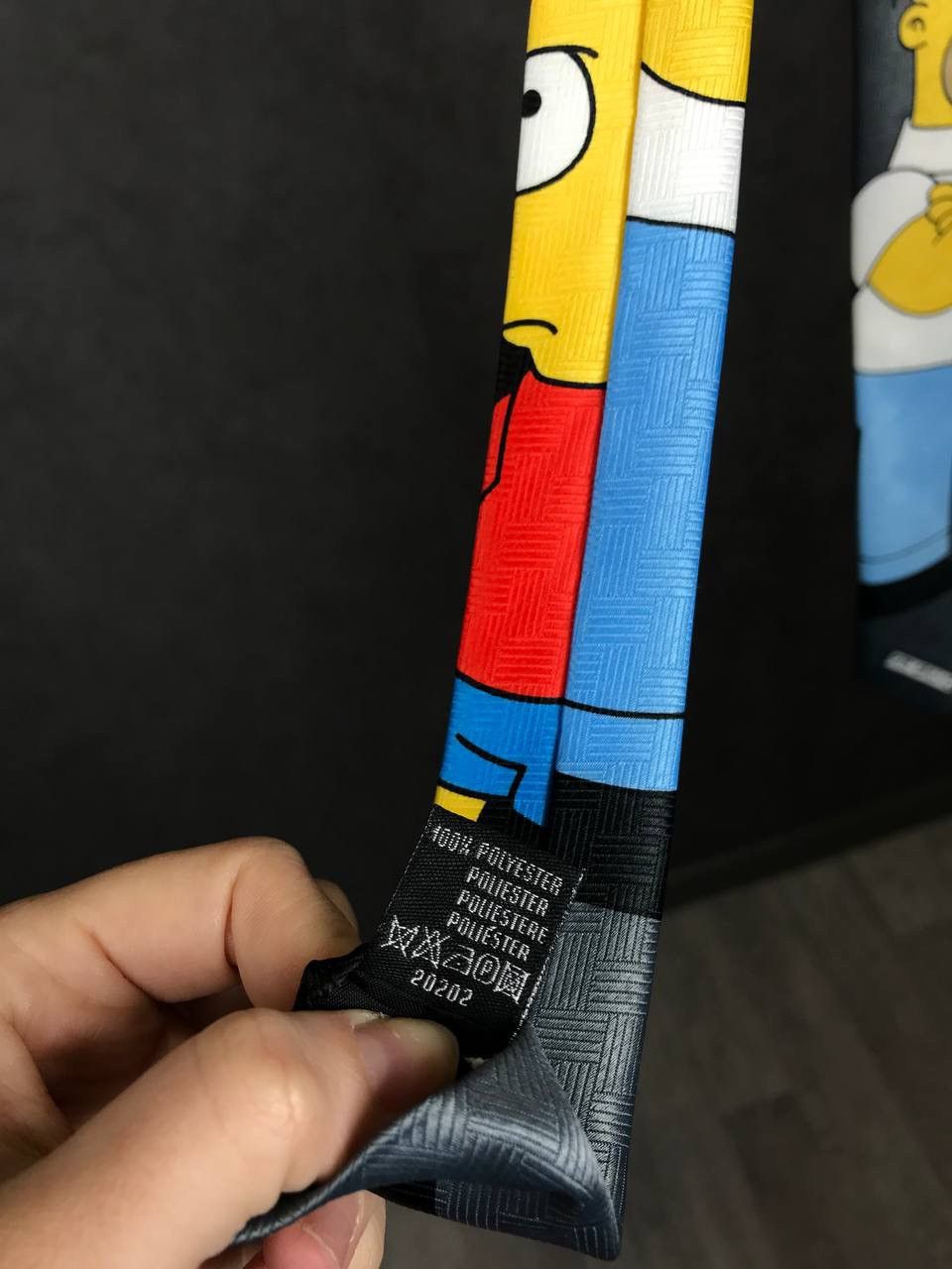 Vintage The Simpsons Pantera looney tunes 1993 vintage cult tie Size ONE SIZE - 13 Thumbnail