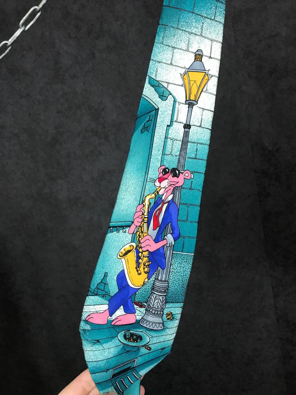 Vintage The Simpsons Pantera looney tunes 1993 vintage cult tie Size ONE SIZE - 2 Thumbnail