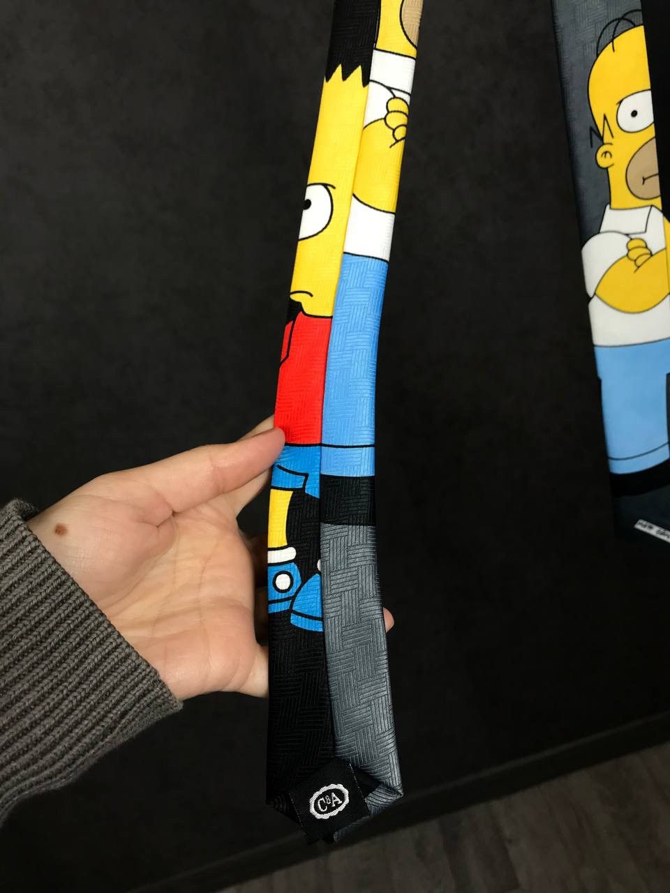 Vintage The Simpsons Pantera looney tunes 1993 vintage cult tie Size ONE SIZE - 12 Thumbnail