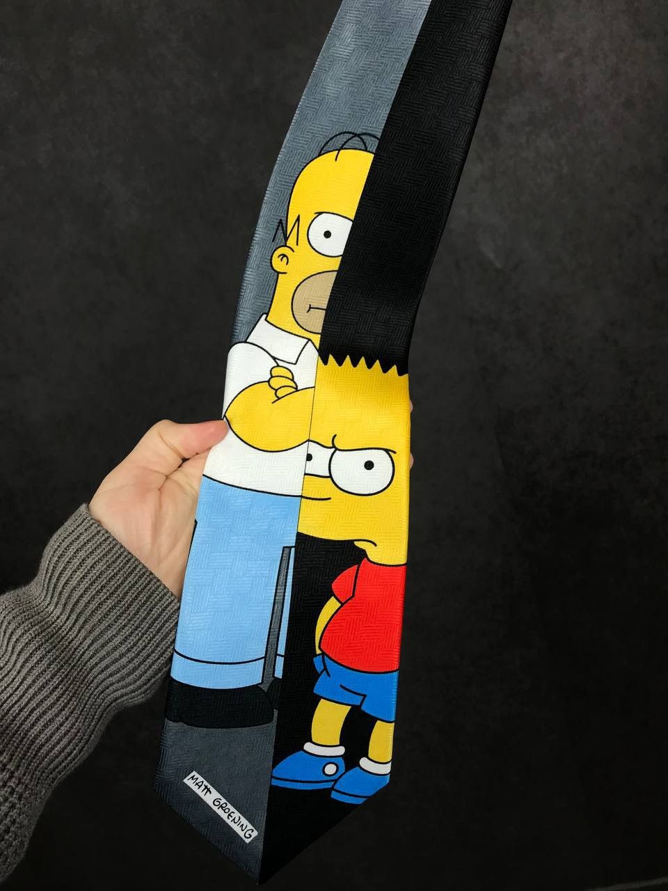 Vintage The Simpsons Pantera looney tunes 1993 vintage cult tie Size ONE SIZE - 11 Thumbnail