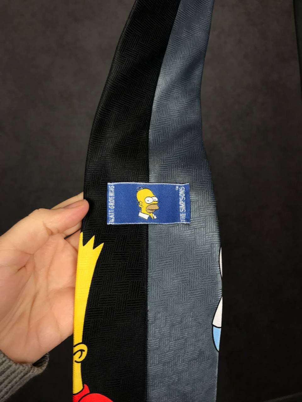 Vintage The Simpsons Pantera looney tunes 1993 vintage cult tie Size ONE SIZE - 14 Thumbnail