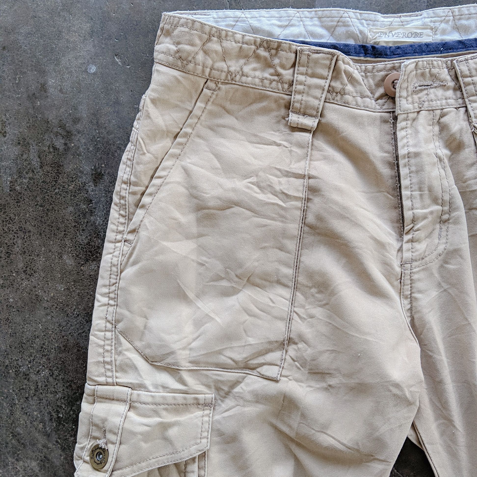 Japanese Brand × Vintage Vintage Enverobe Nice Utitlity Tactical Cargo Pants Size US 32 / EU 48 - 12 Thumbnail