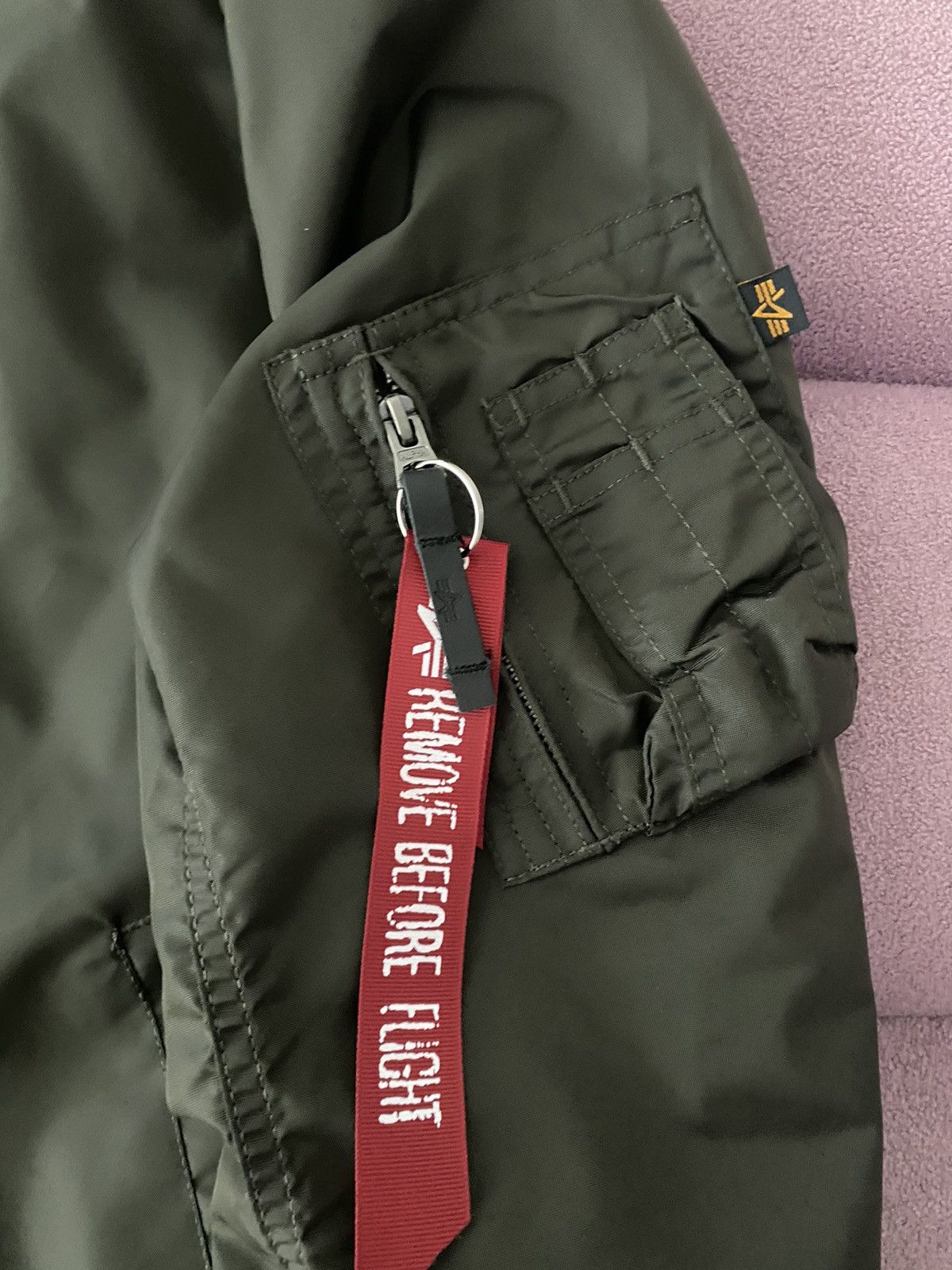 Alpha Industries Alpha Infustries MA-1 TT Size US M / EU 48-50 / 2 - 2 Thumbnail