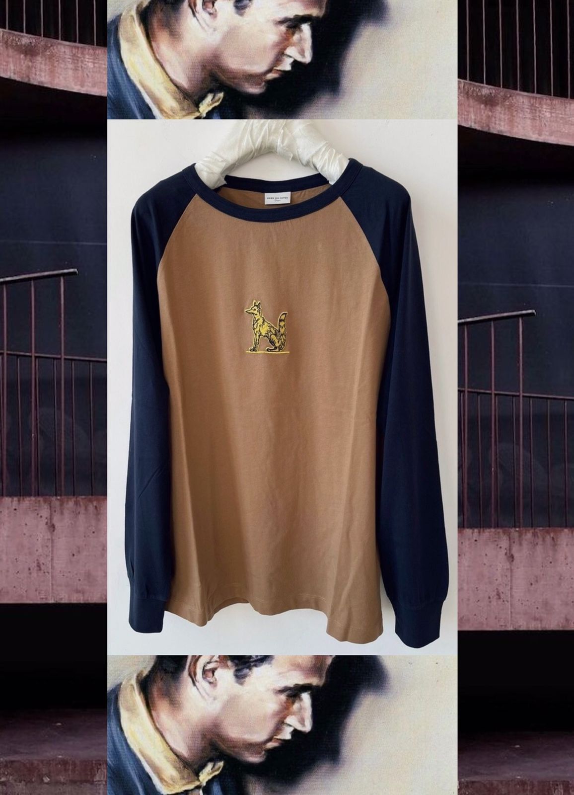 Dries Van Noten Long Mesh Sleeve Tee | Grailed