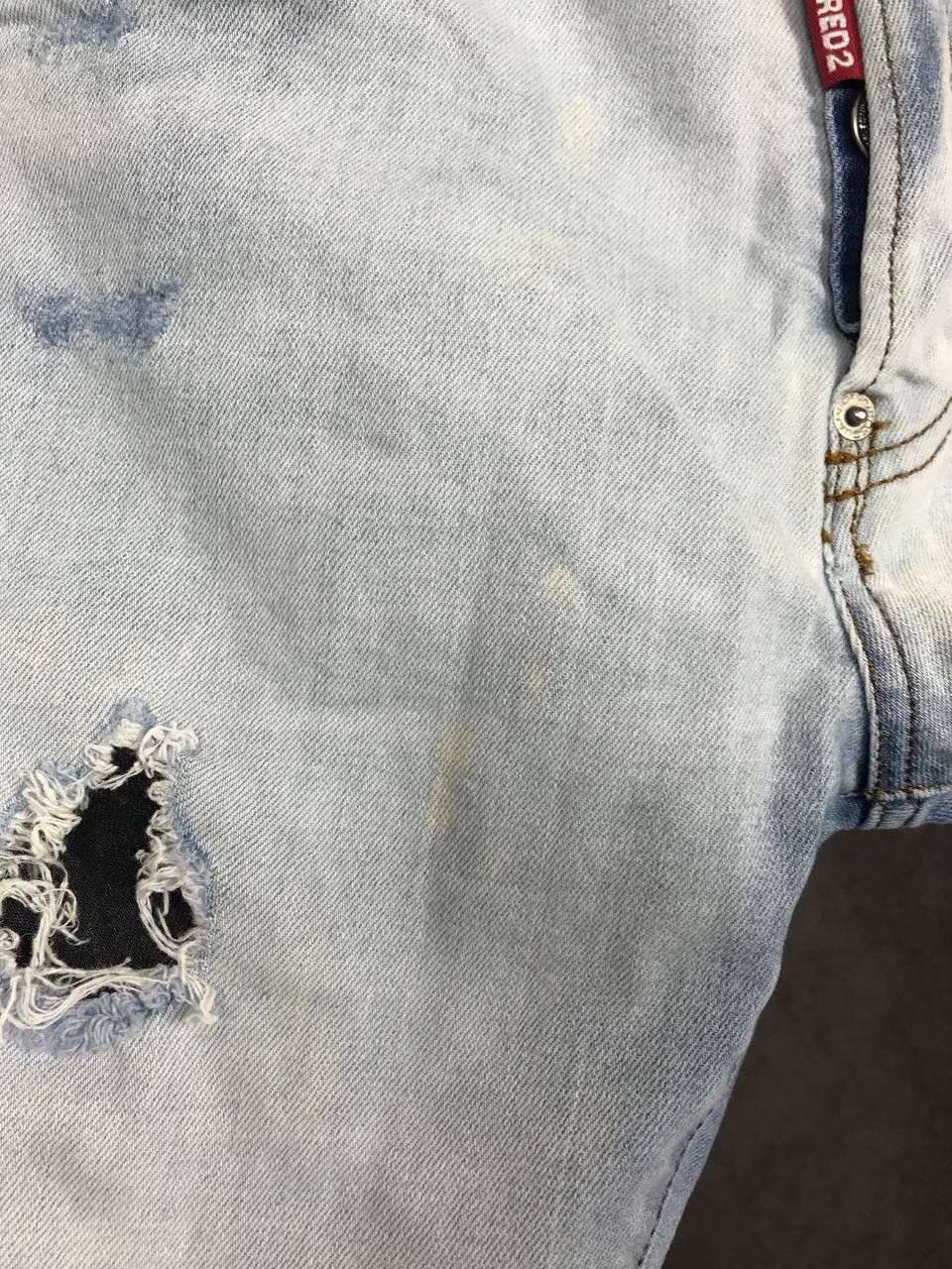 Dsquared2 Dsquared 2 luxury streetwear distressed denim jeans Size US 30 / EU 46 - 7 Thumbnail