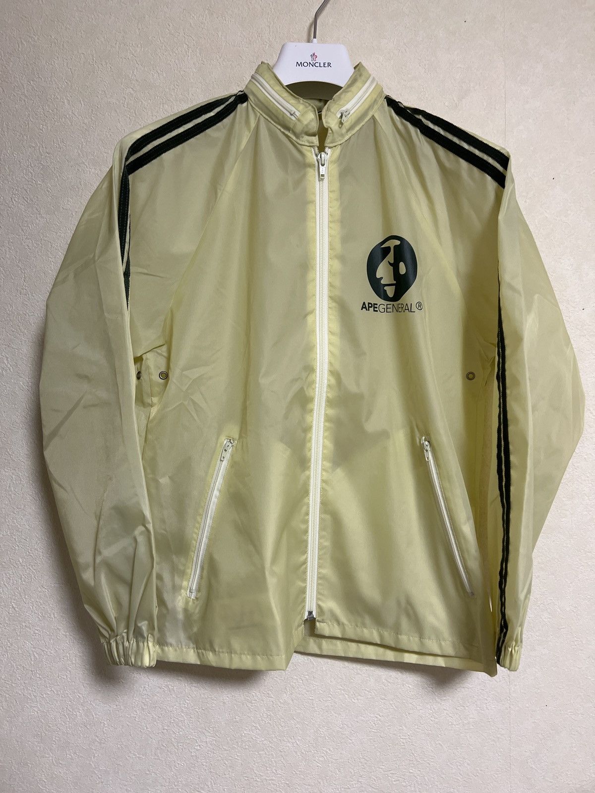 Excellent Used BAPE Jacket M Authentic Rare Daiwa/Fishing